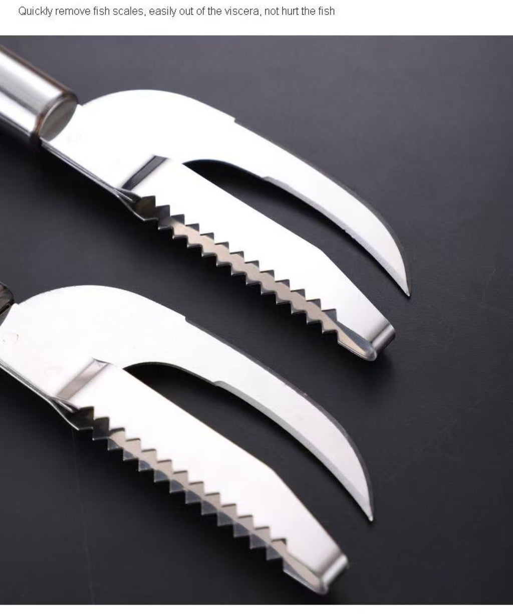Household Stainless Steel Fish-Skin Removal Tool