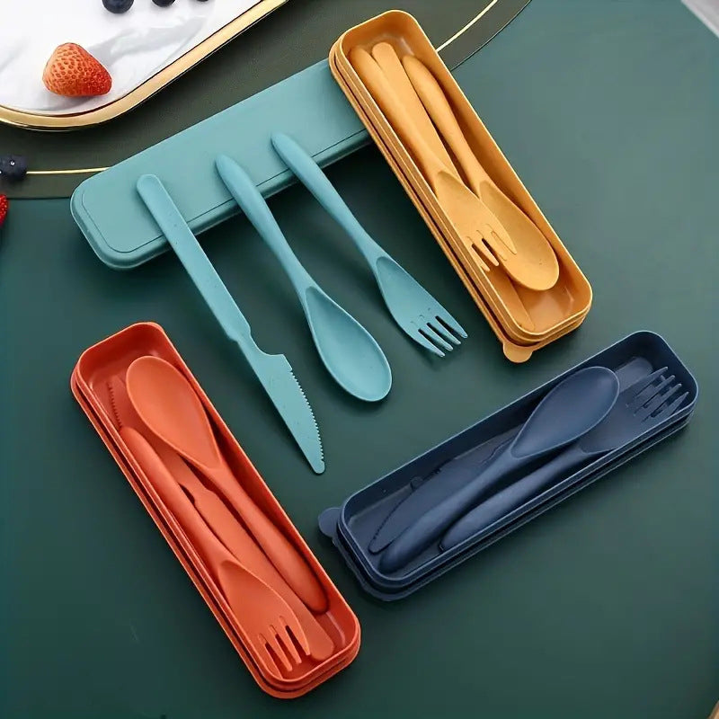 Wheat Straw Cutlery Set