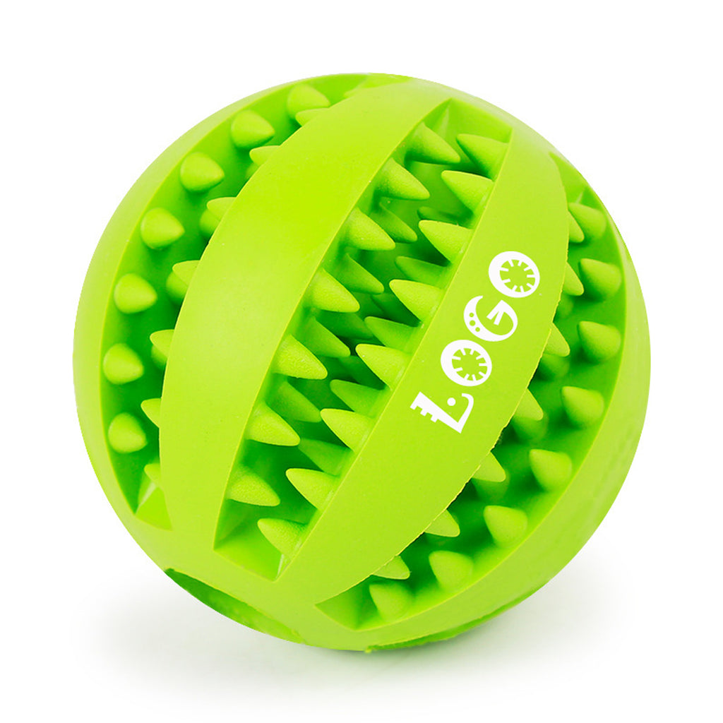 Milk Scented Rubber Dog Chew Pet Ball
