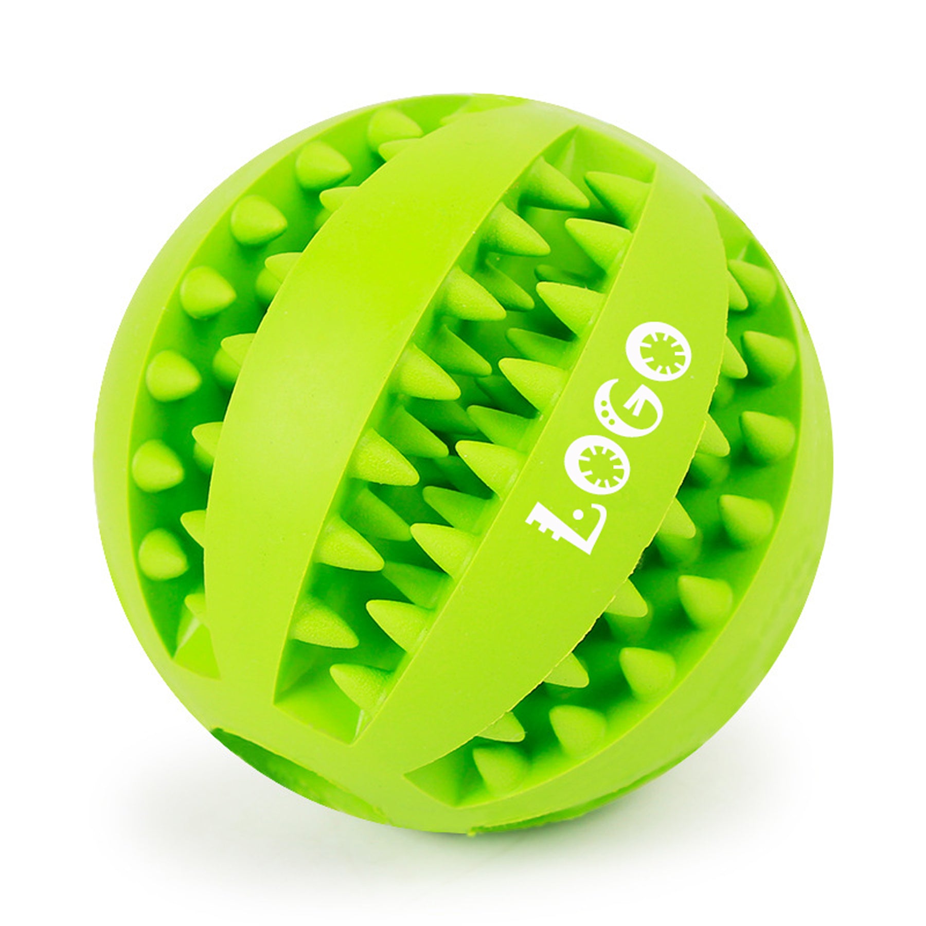 Milk Scented Rubber Dog Chew Pet Ball