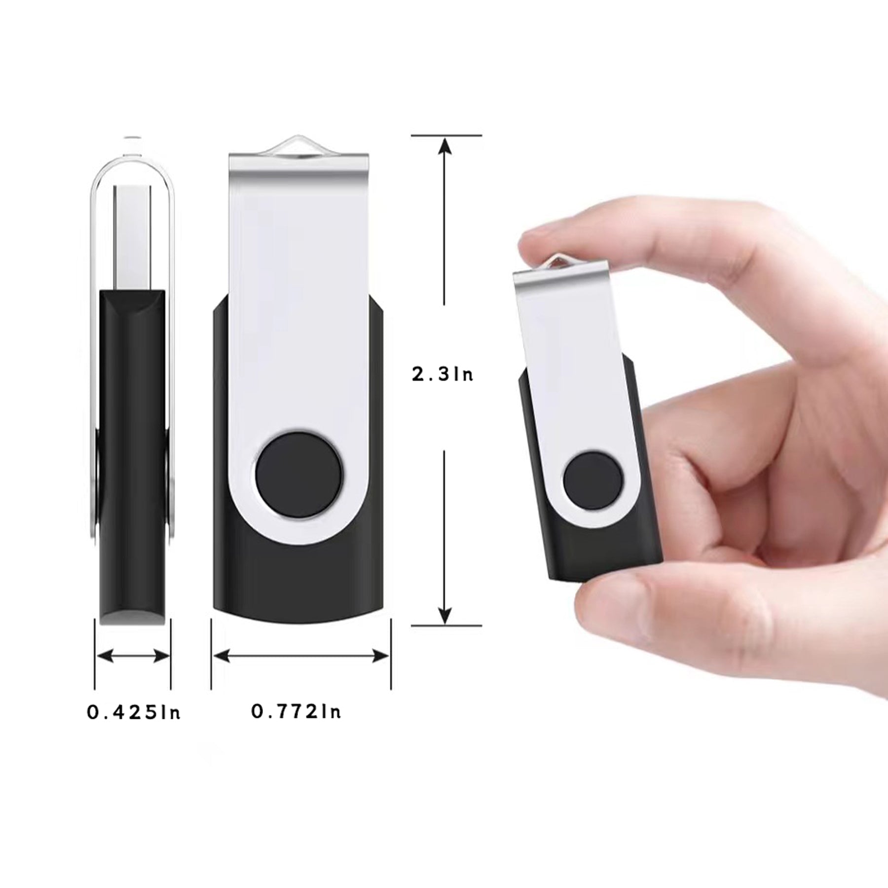 Thumb Drive Bulk For Fold Data Storage Memoria Usb