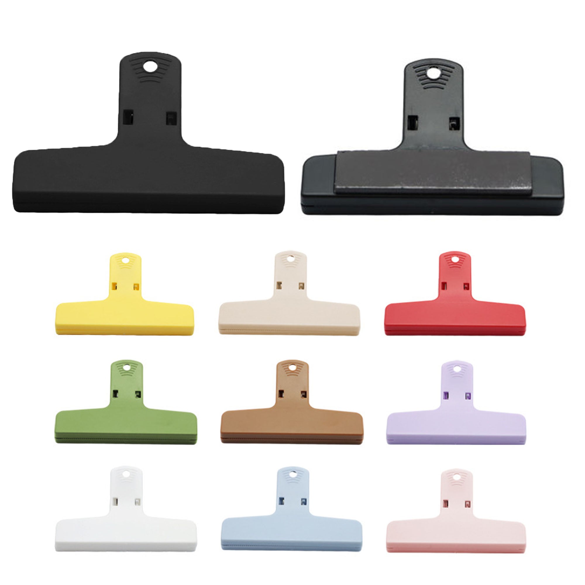 Colorful Plastic Magnetic Clip