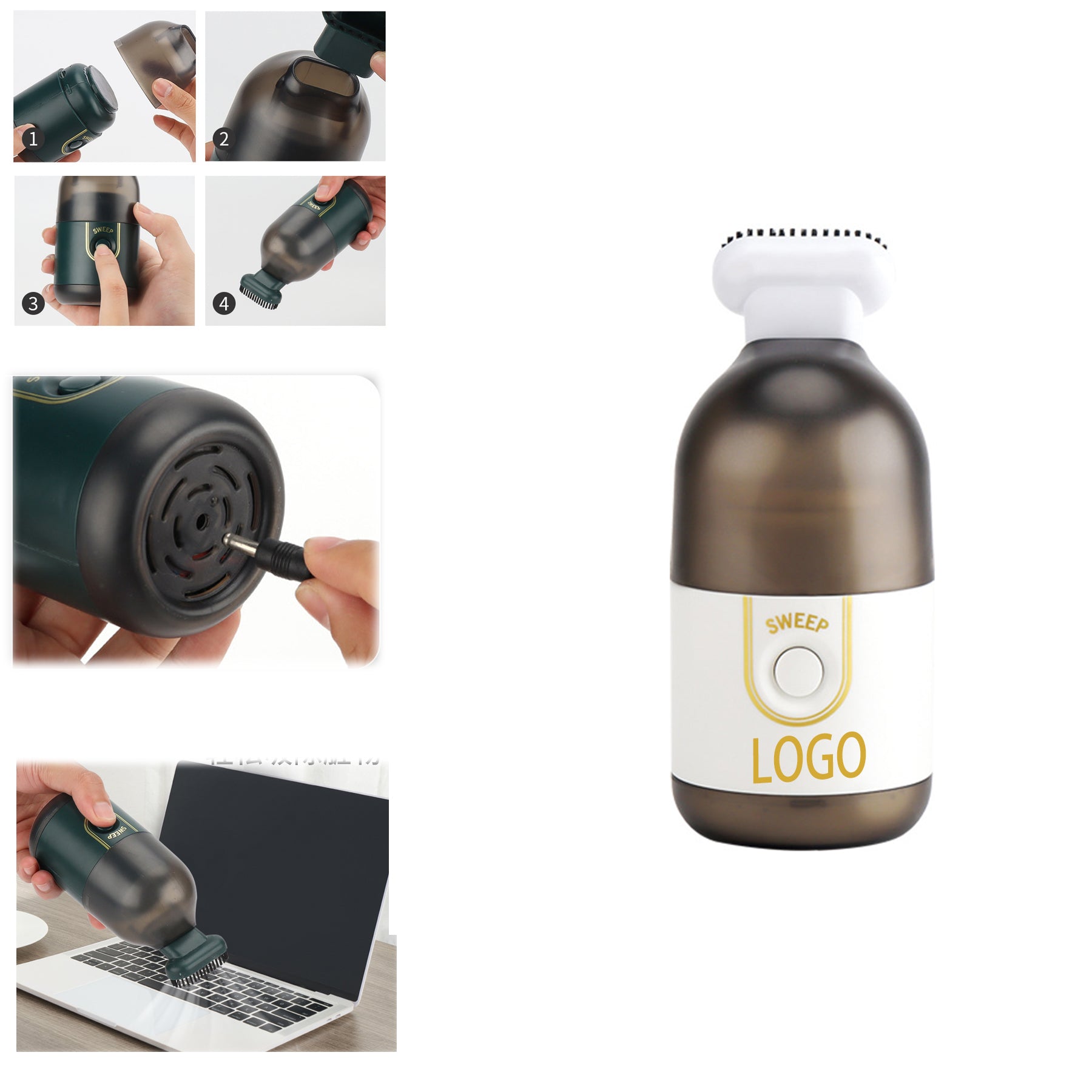 Mini Portable Desktop Vacuum Cleaner