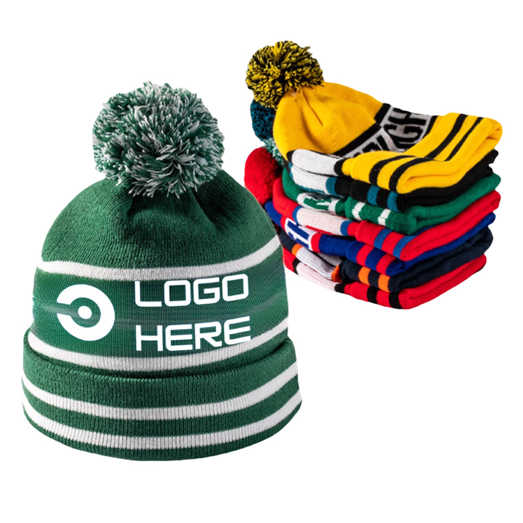 Double Layer Knit Beanie