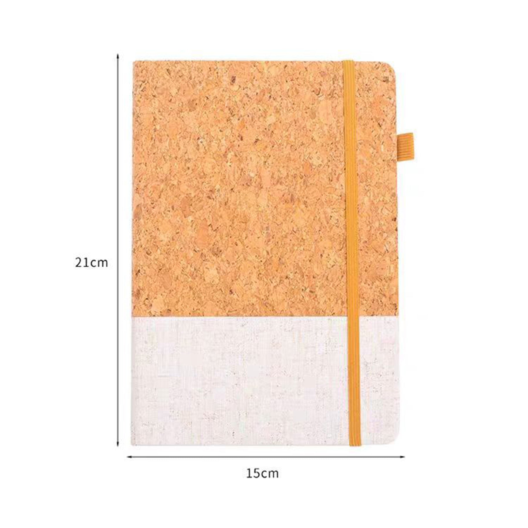 Cork Grain Wheat Straw Notebook Set