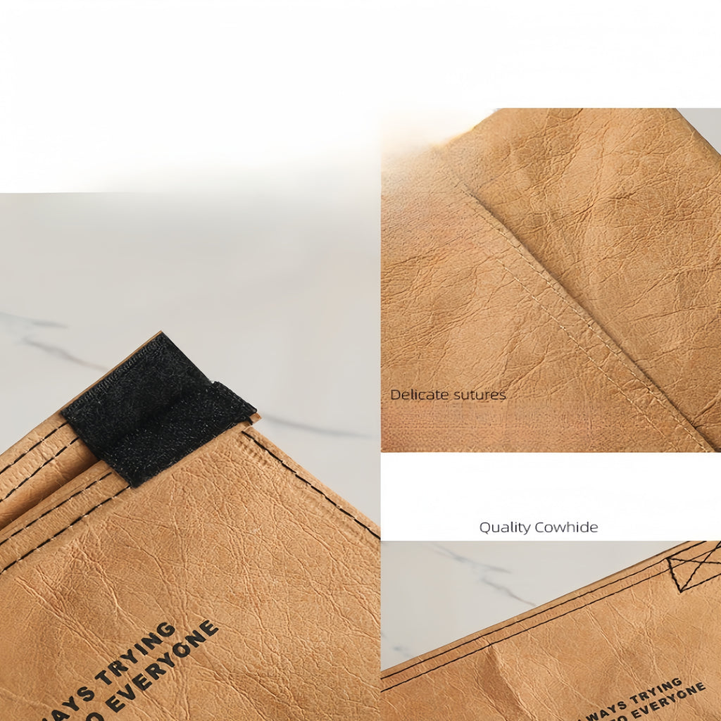 Triangle-Shaped Kraft Paper Tissue Box