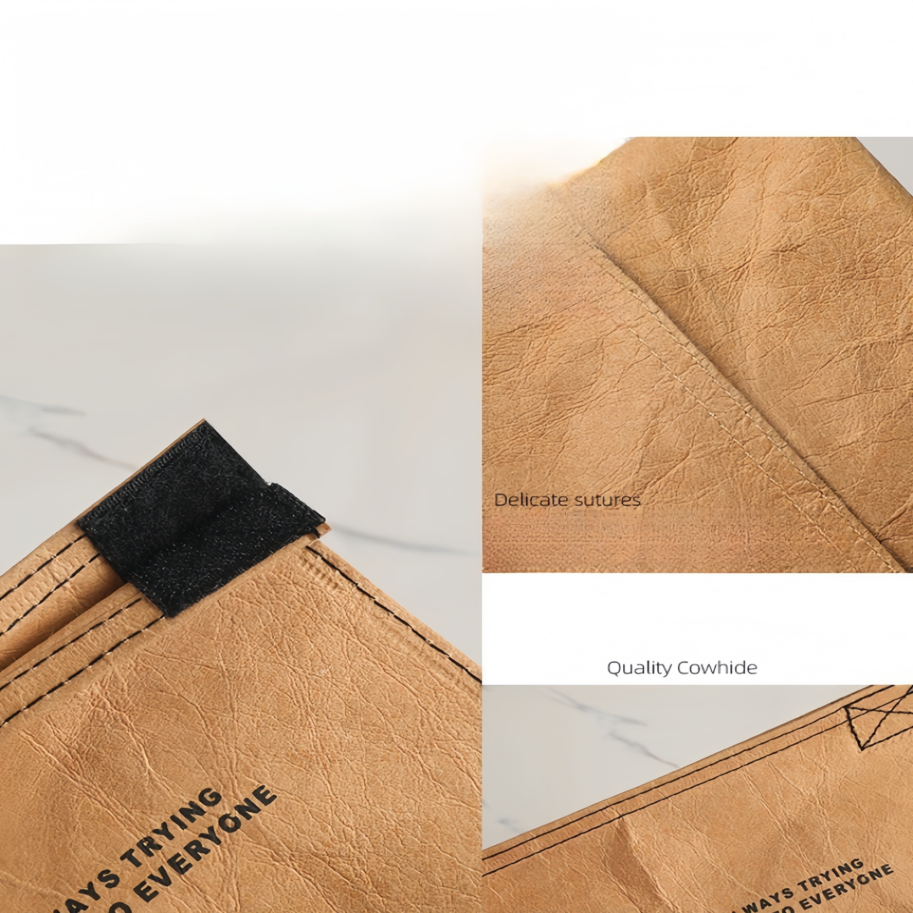 Triangle-Shaped Kraft Paper Tissue Box