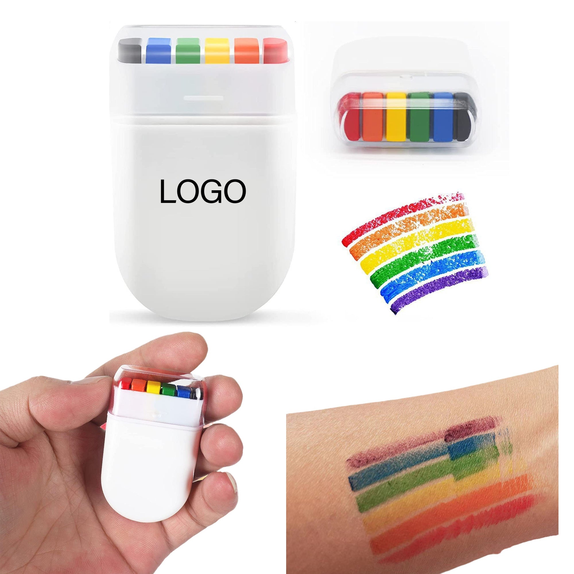 Pride Rainbow Flag Makeup Stick