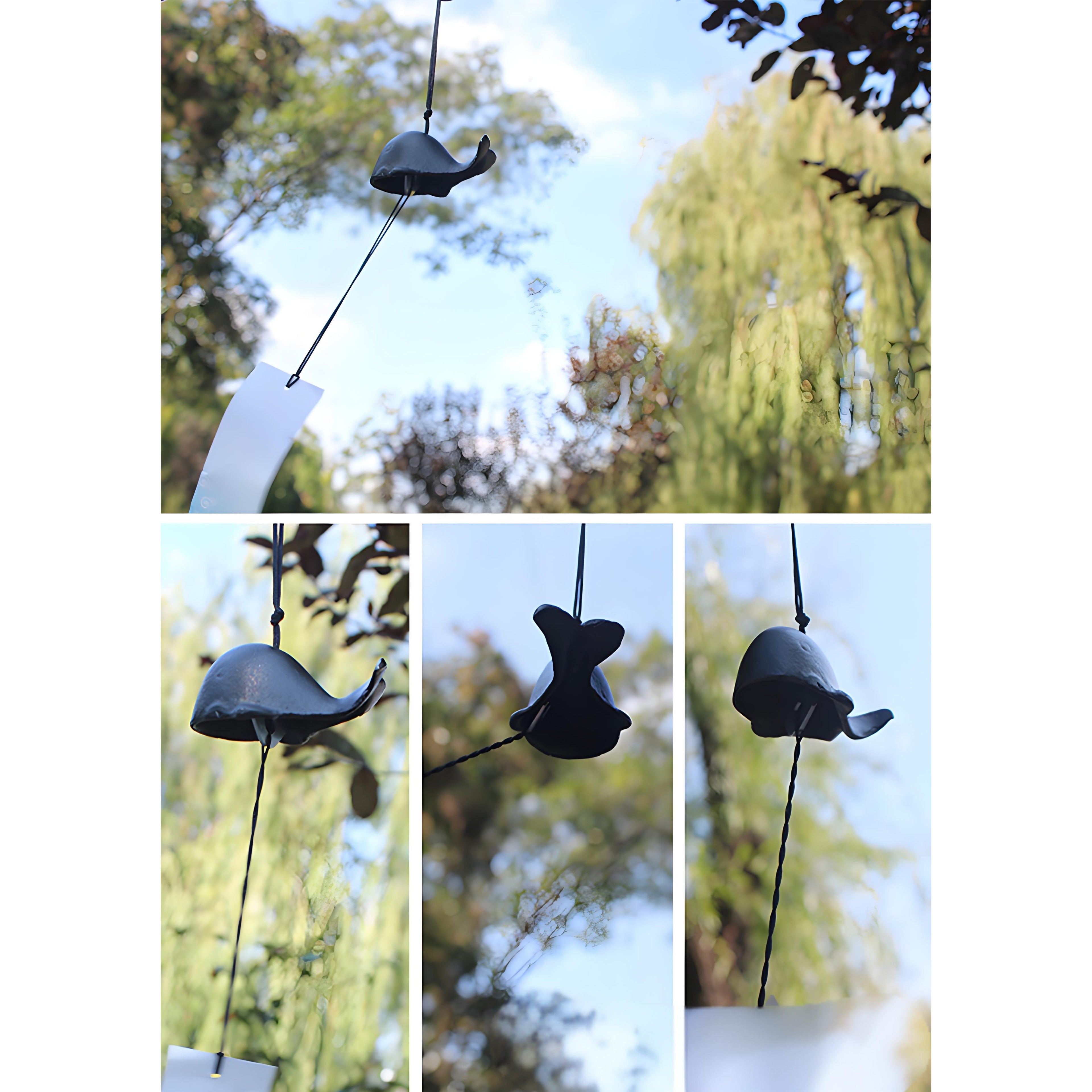 Chinese - style Cast Iron Wind Chime Ornaments