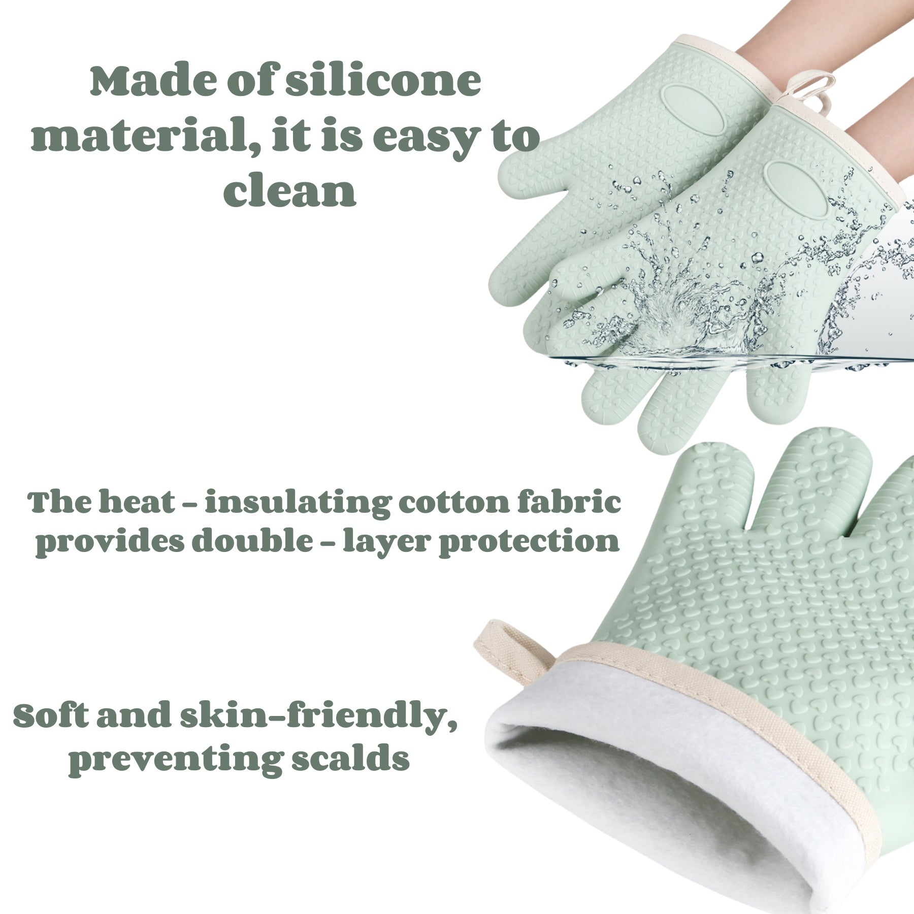 Silicone Anti-Scald Gloves