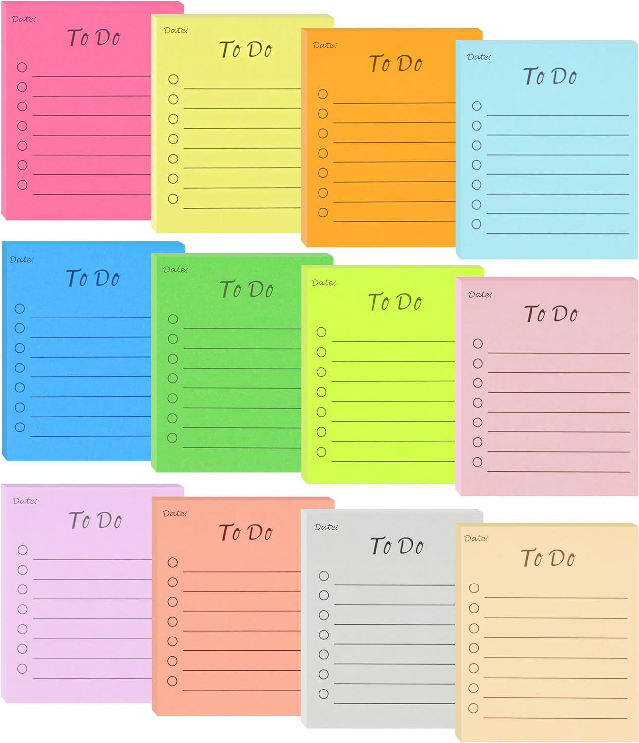 42 Sheet Sticky Note Pad
