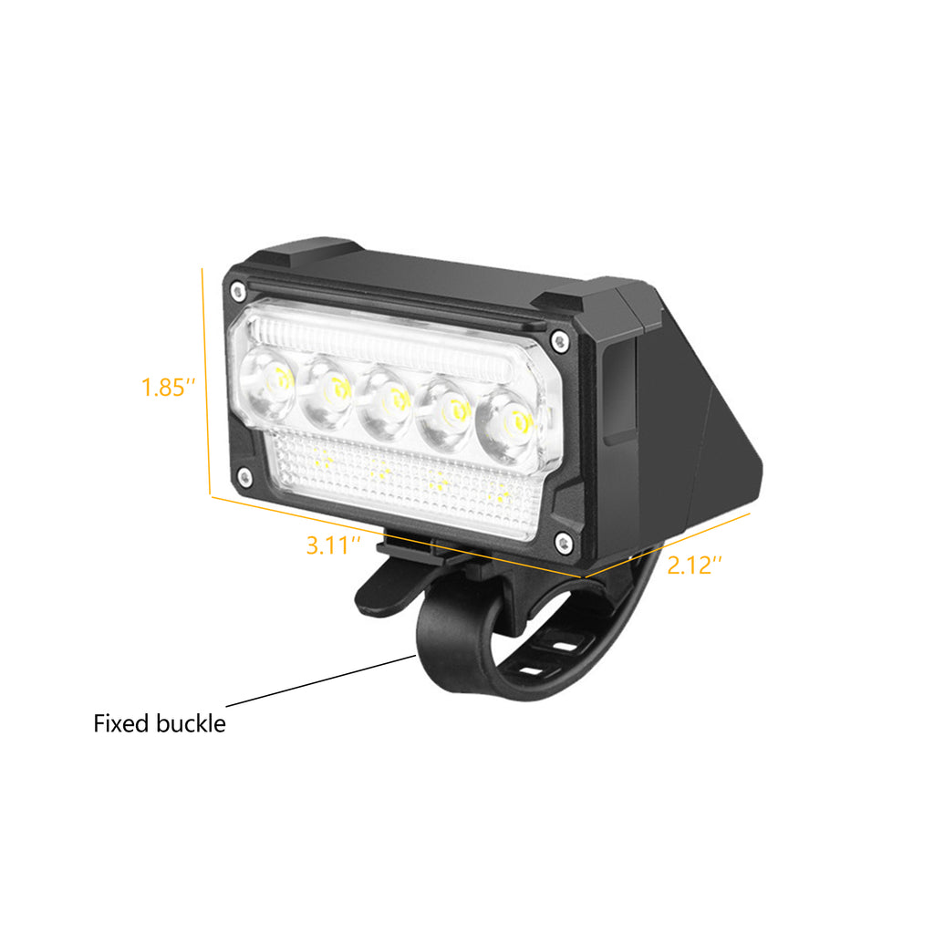 Rechargeable Bicycle Lights Ultra Bright for Night Riding