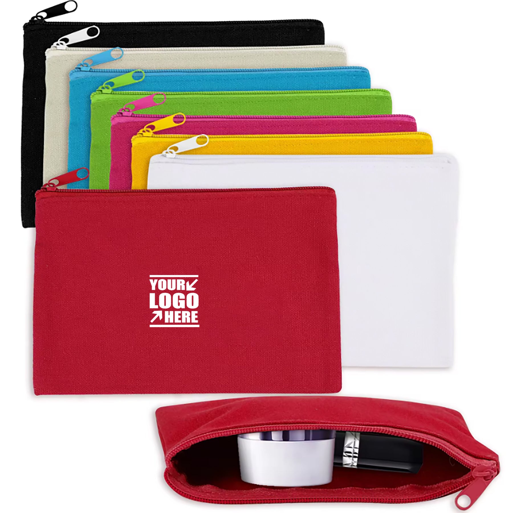 Multipurpose Canvas Cosmetic Bag