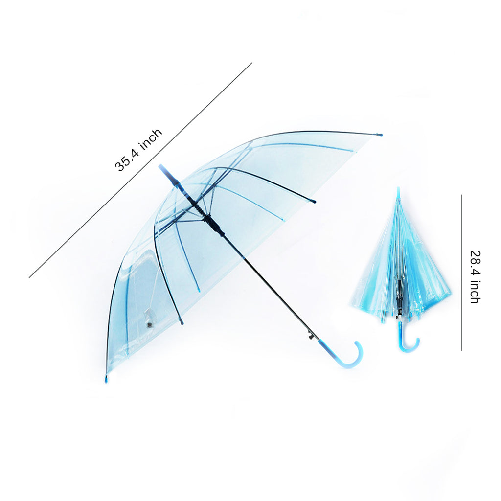 Sturdy Business Scene Pole Transparent Umbrella