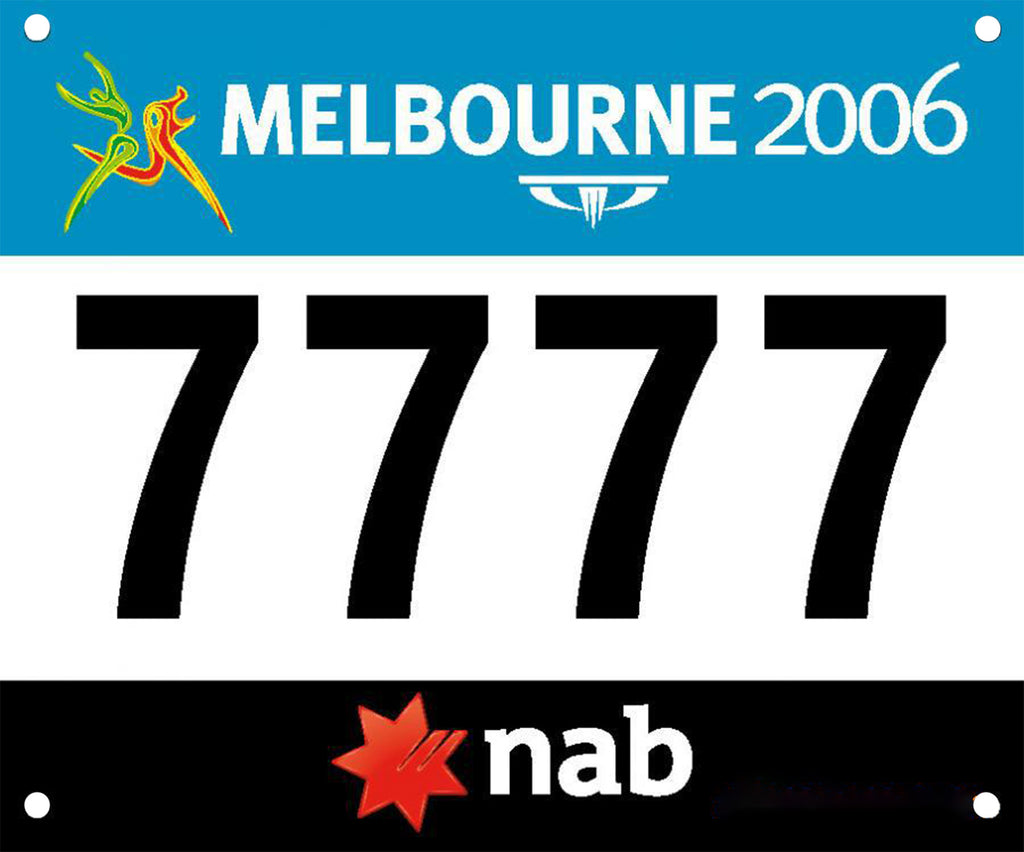 Tyvek Number Plate Games Competition Number Bibs