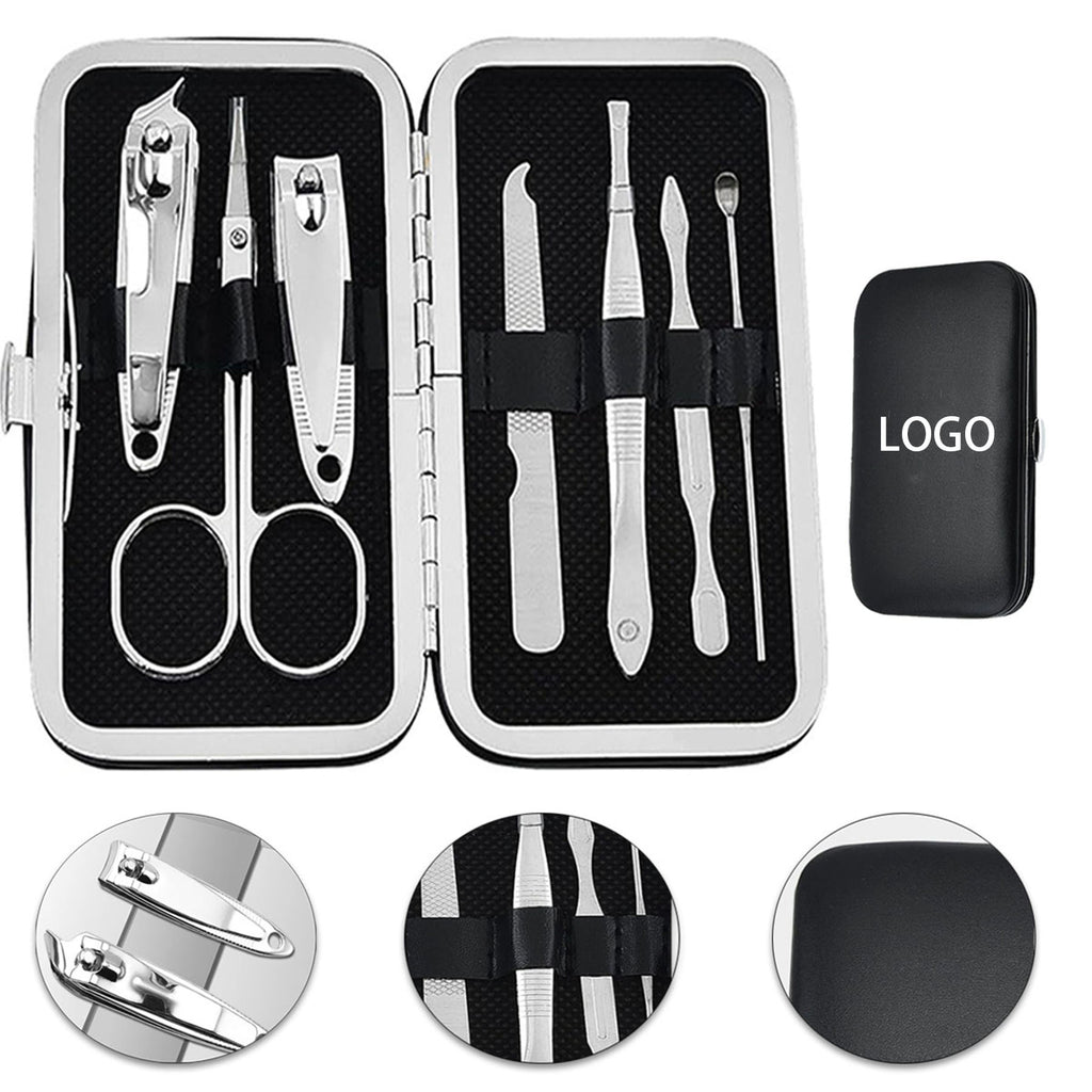 7Pcs Stainless Steel Nail Clipper Tool Set All Over Printing