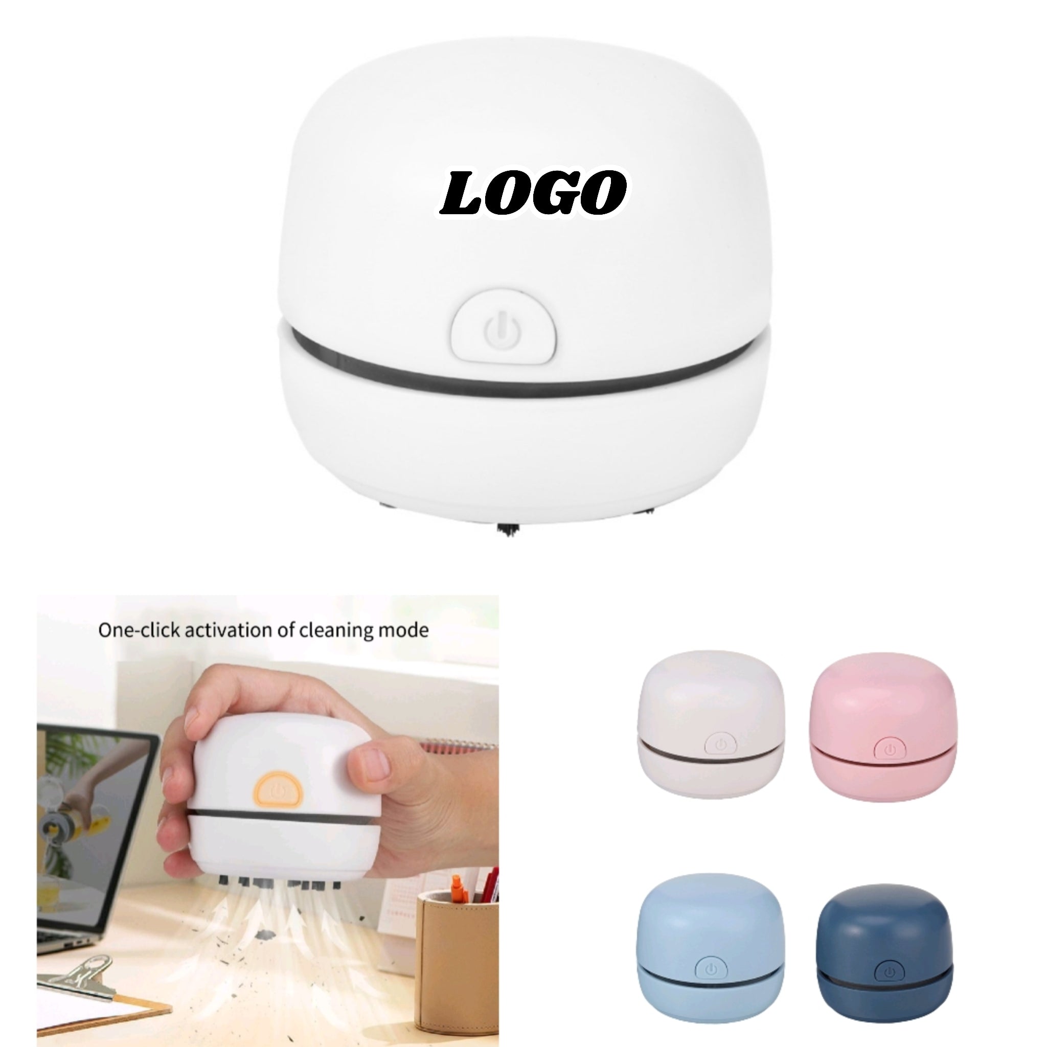 Cordless Mini Vacuum Strong Clean Desk Keyboard Eraser Dust