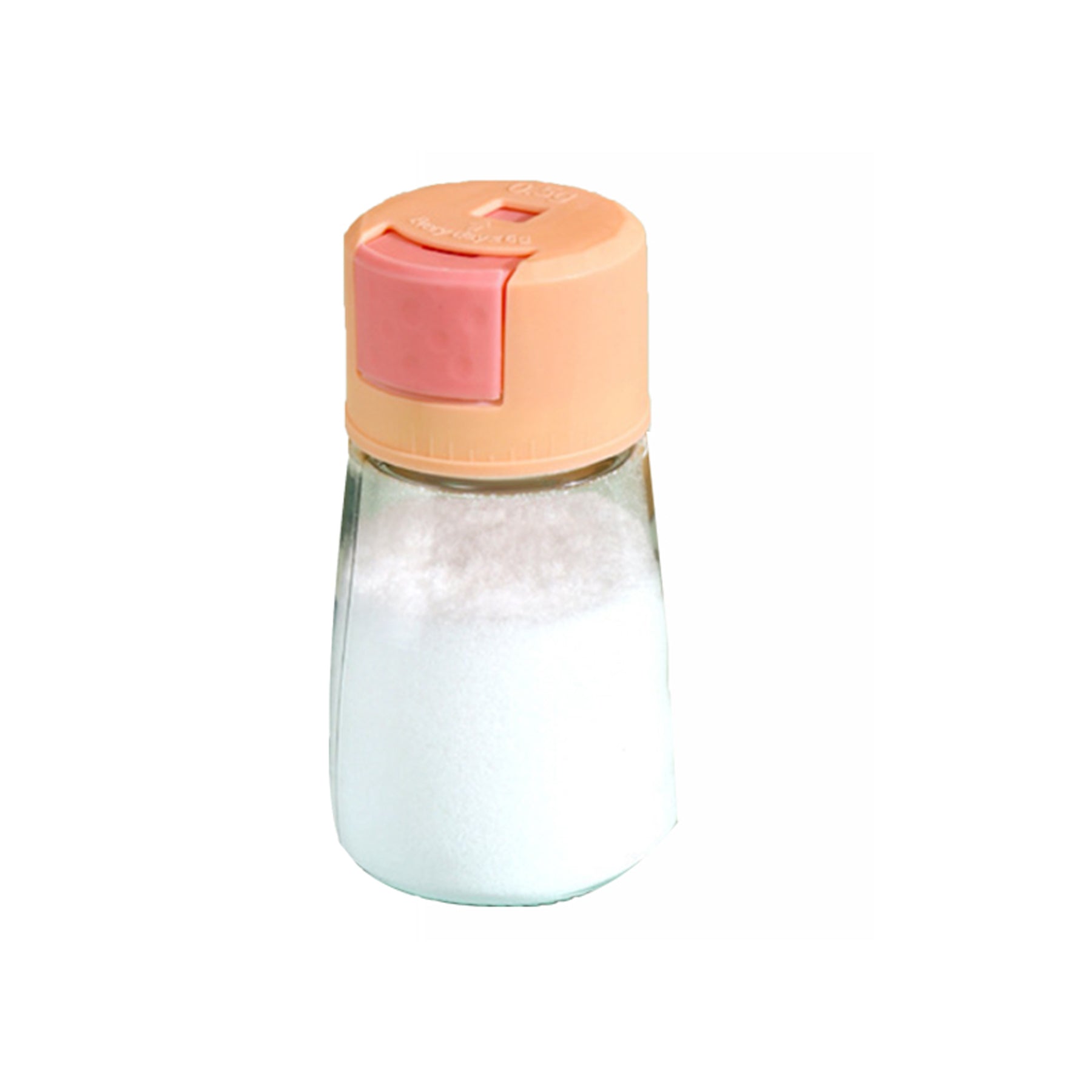 Kitchen Glass Press Type Seasoning Bottle & Jar