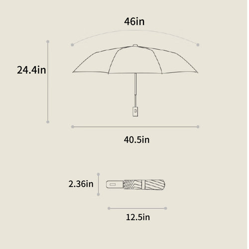 Automatic Open and Close Sunshade Umbrella
