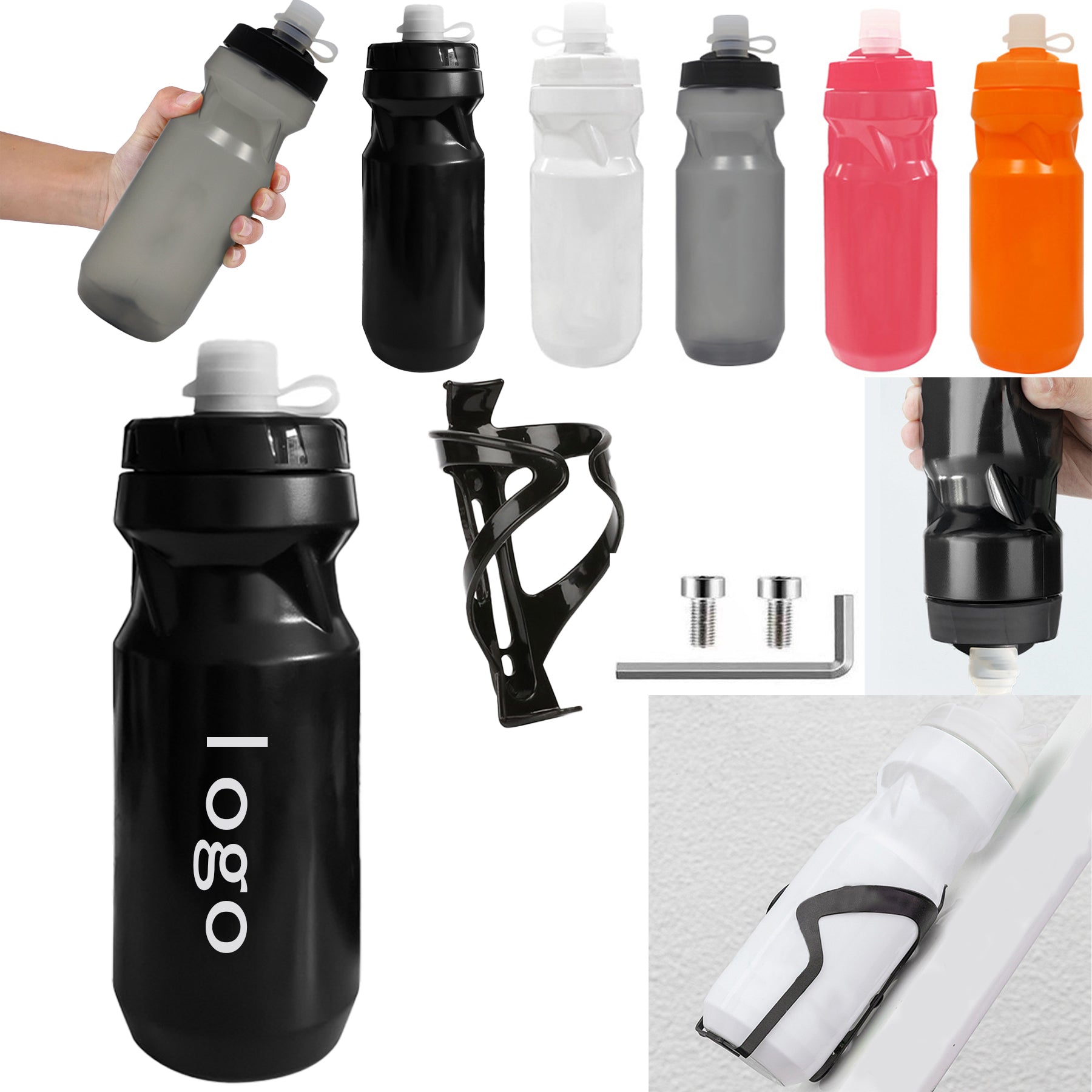 20 Oz. Sports Bike Water Bottle