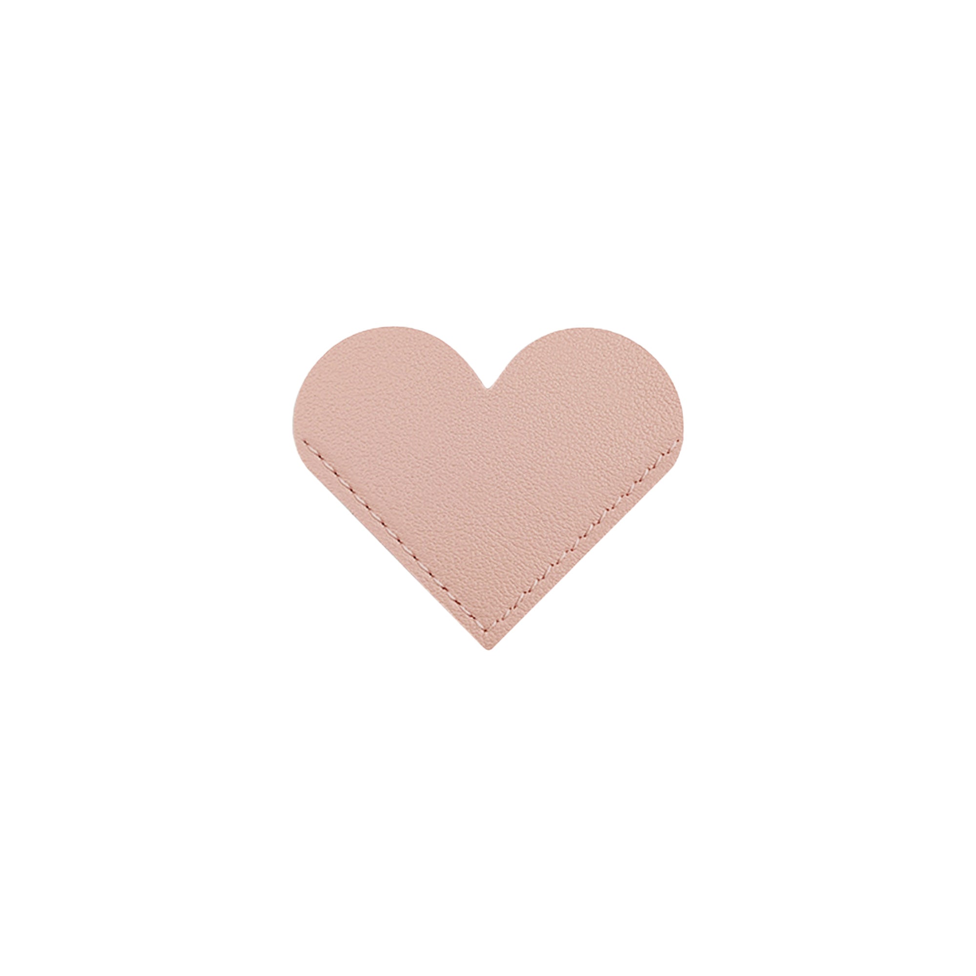 Leather Heart-Shaped Bookmark-Elegant Page Marker