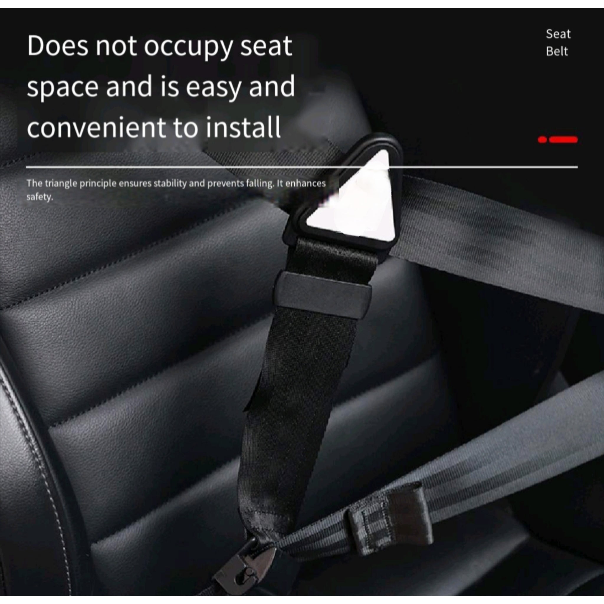 Crash Tested Adjuster Child Seatbelt Comfort