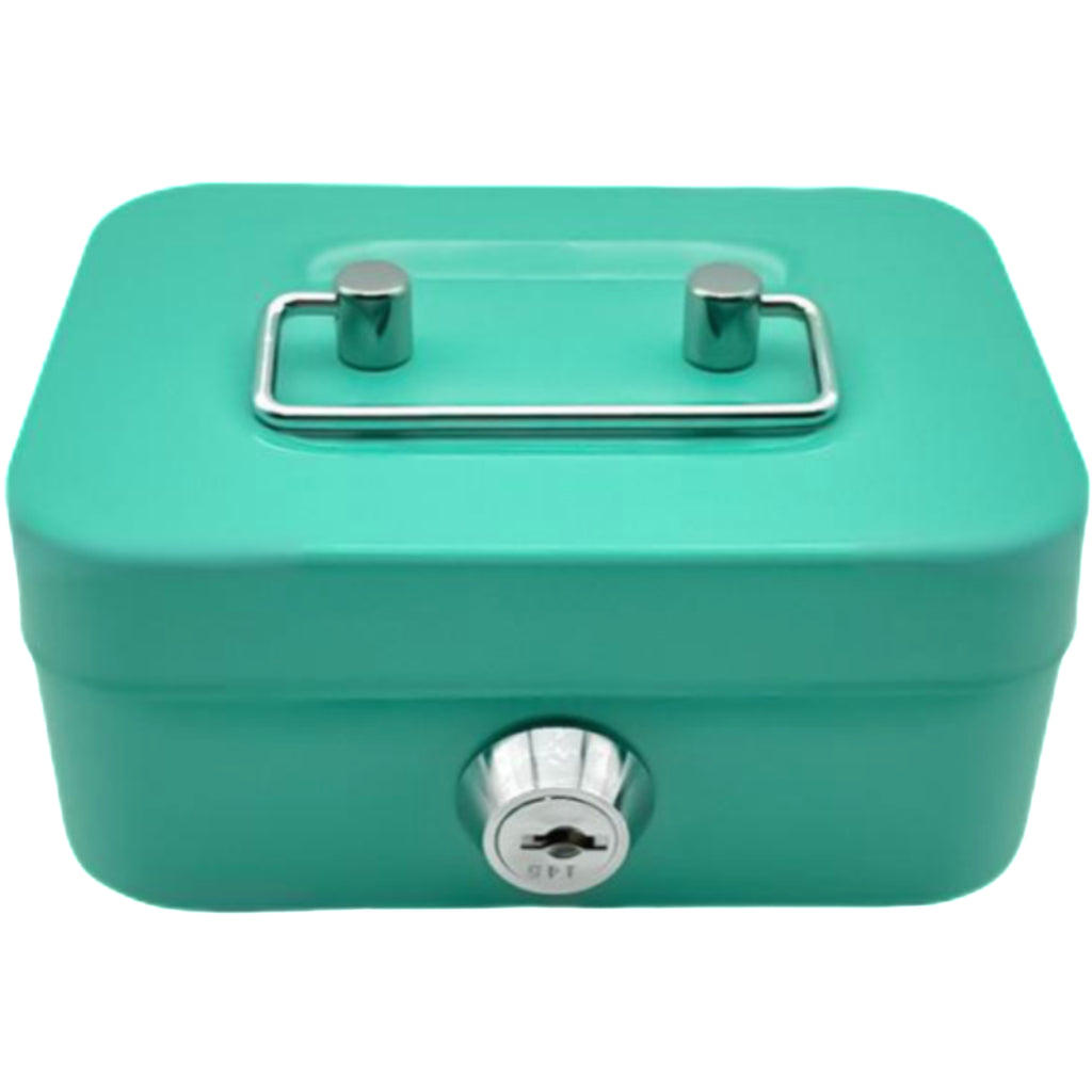 Money Box With Key And Portable Handle