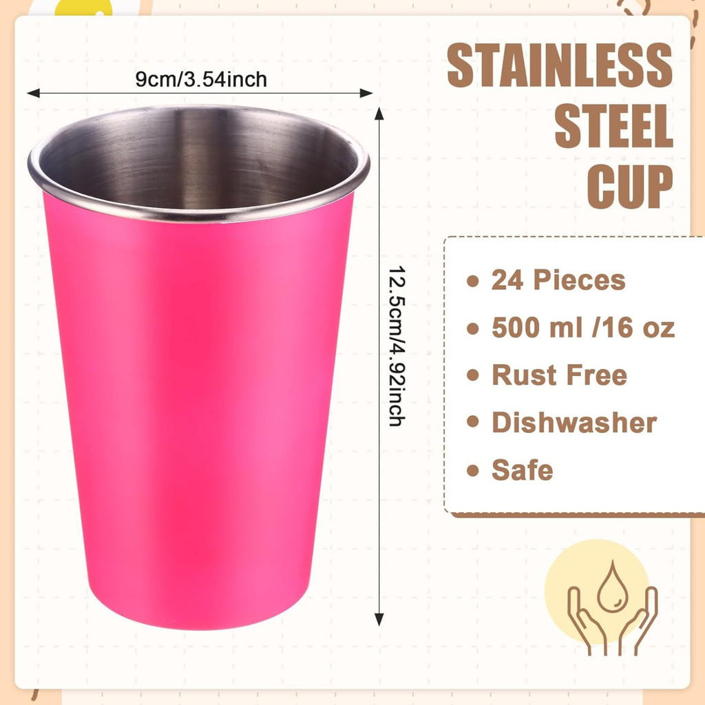 Stainless Steel Anti-Drop Stackable Drinking Cup