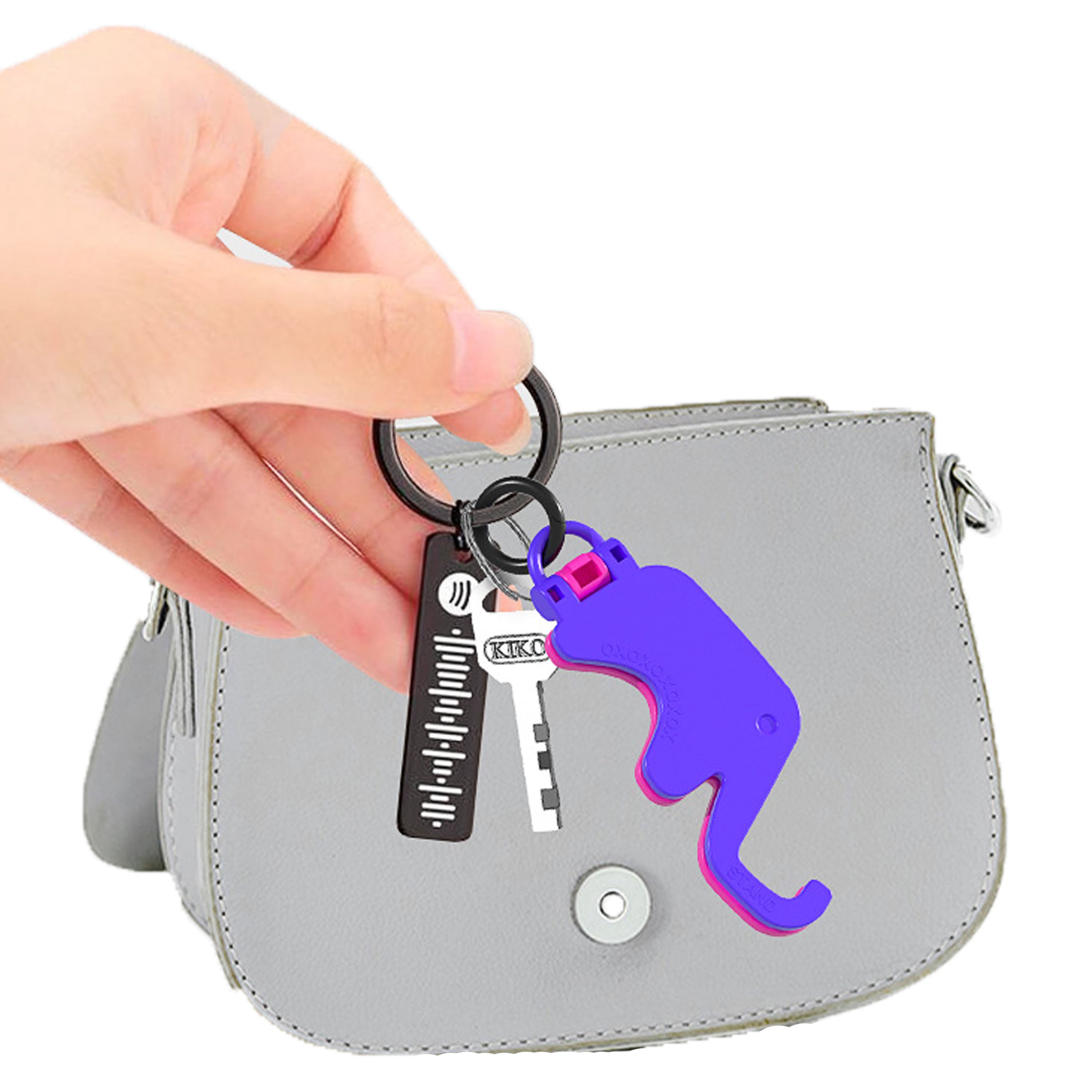 2-In-1 Holder For Mobile Phone