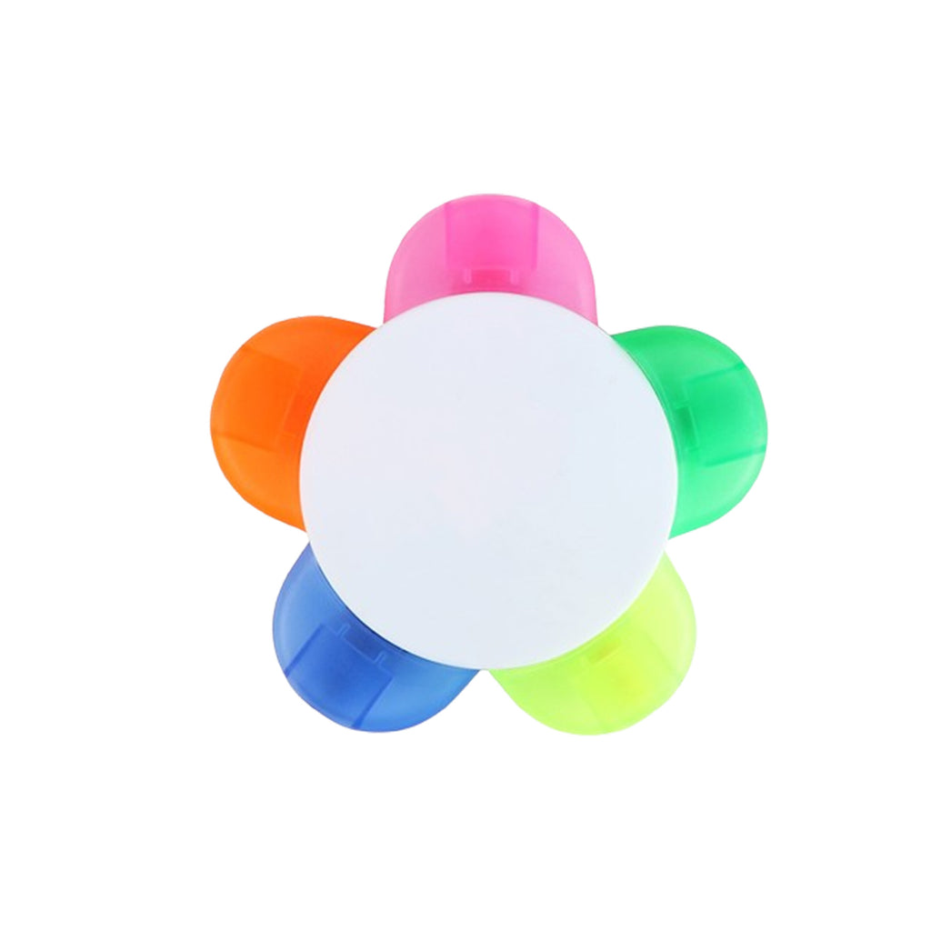 Flower Shape Watercolor Highlighter Pens