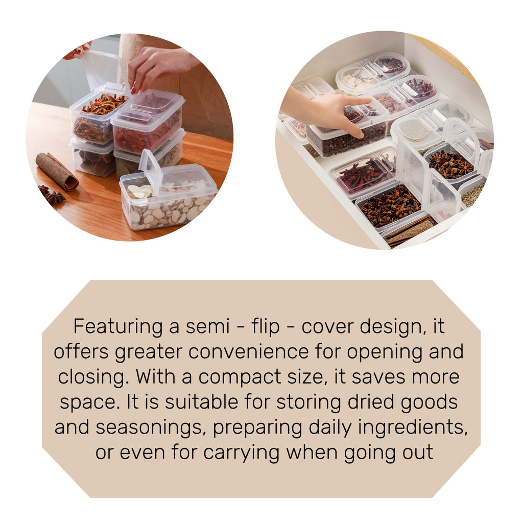 Transparent Storage Boxes For Kitchen