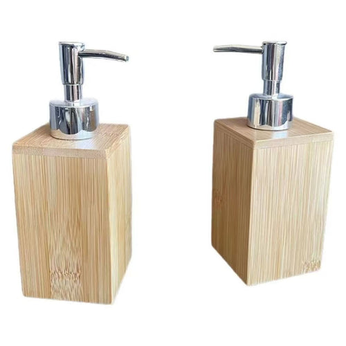 Bamboo-Based Lotion Bottle
