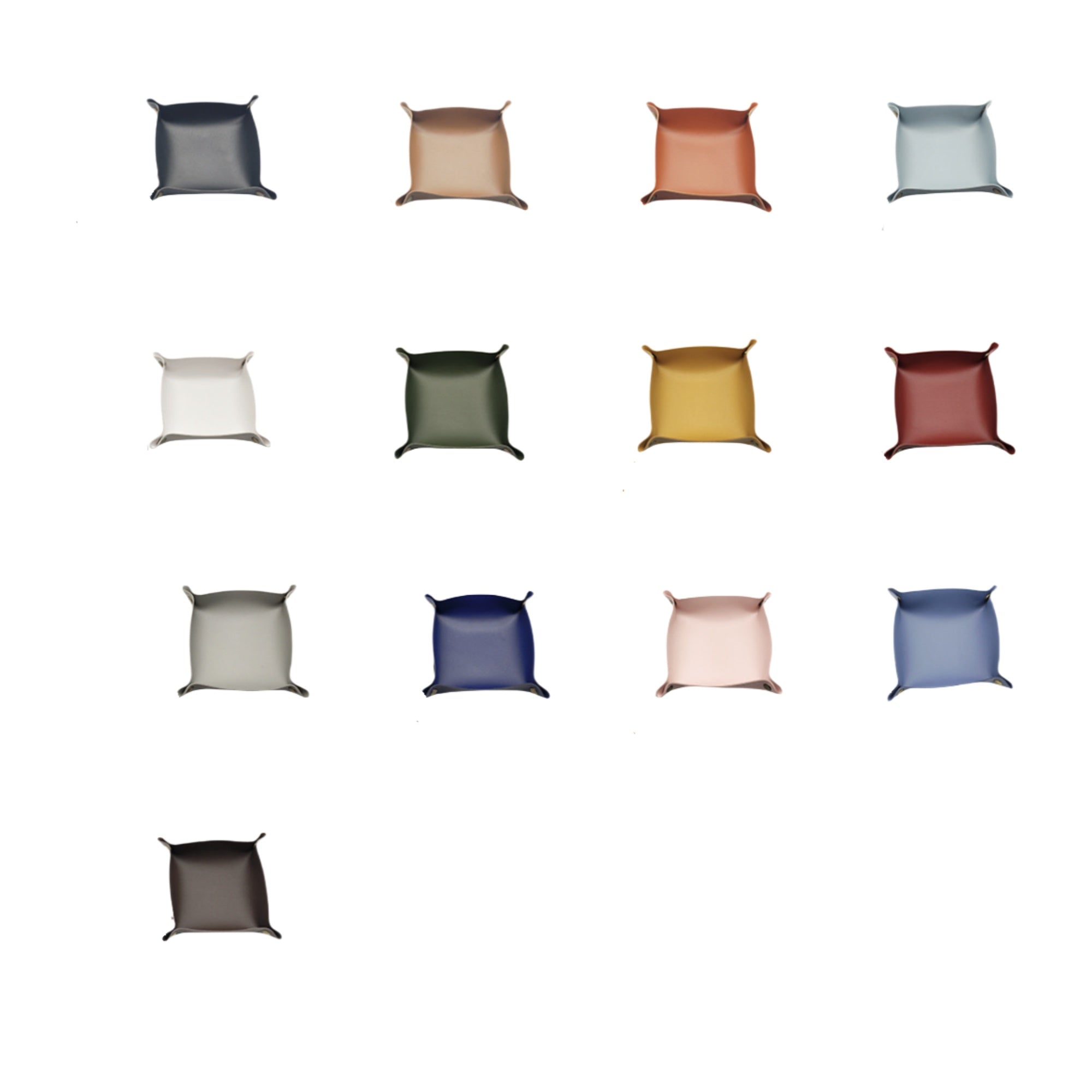Jewelry Leather Storage Tray Organizer