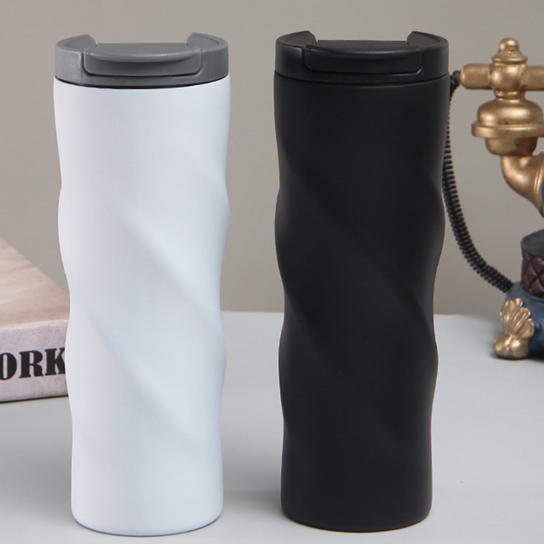 Stainless Steel Threaded Straight Insulated Cup