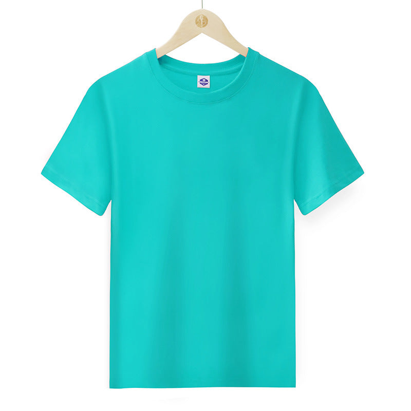 Cotton Round Neck Short Sleeved Men's T-shirt With Half Sleeves