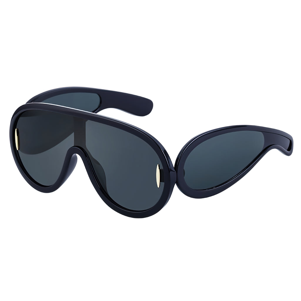Mask Sunglasses Trendy Futuristic Shield Sun Glasses Uv400