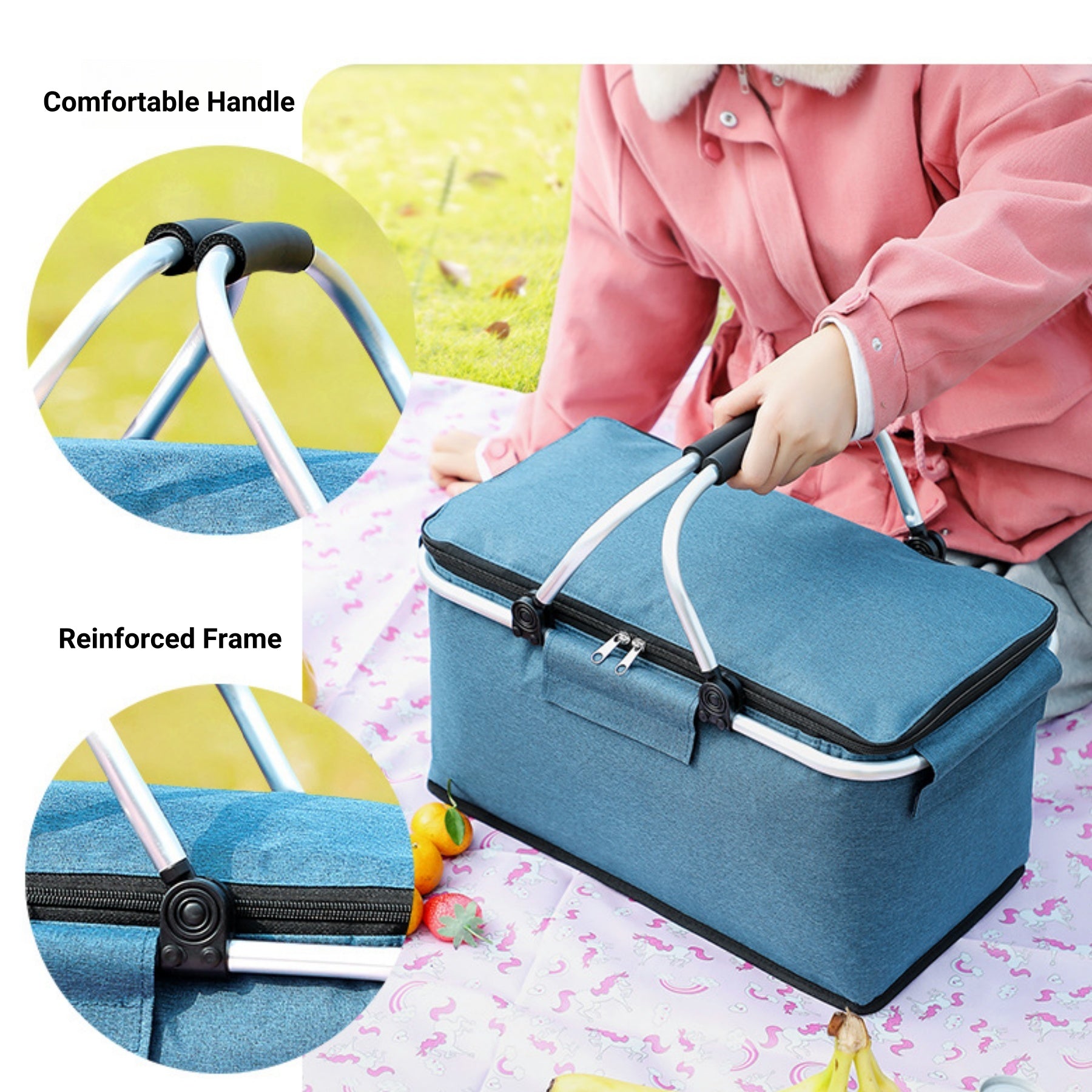 Outdoor Insulated Collapsible Storage Bag