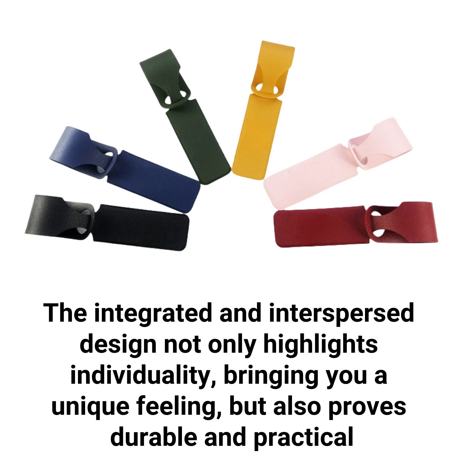 PU Long Strip Luggage Tag