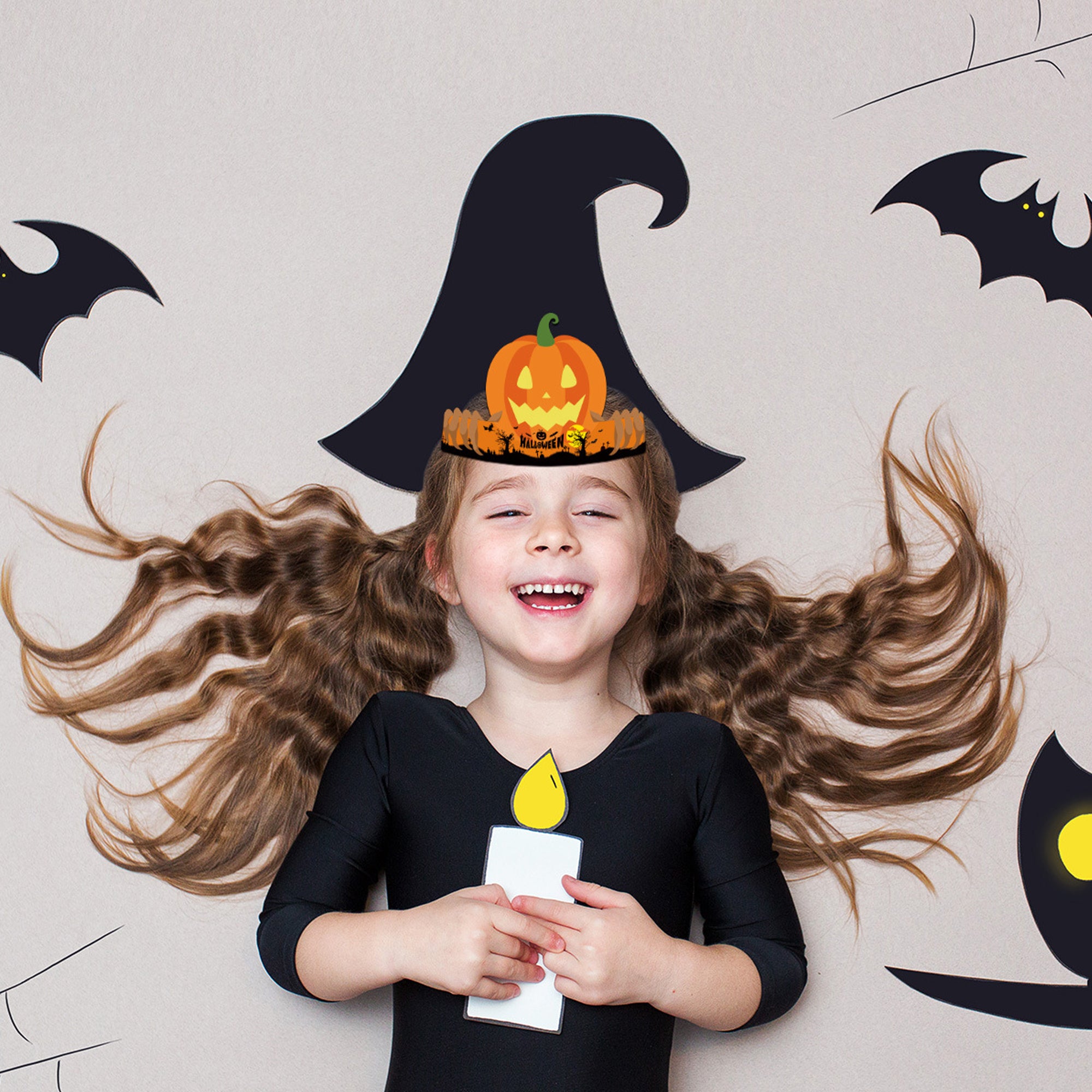 New Paper Hats For Halloween Parties