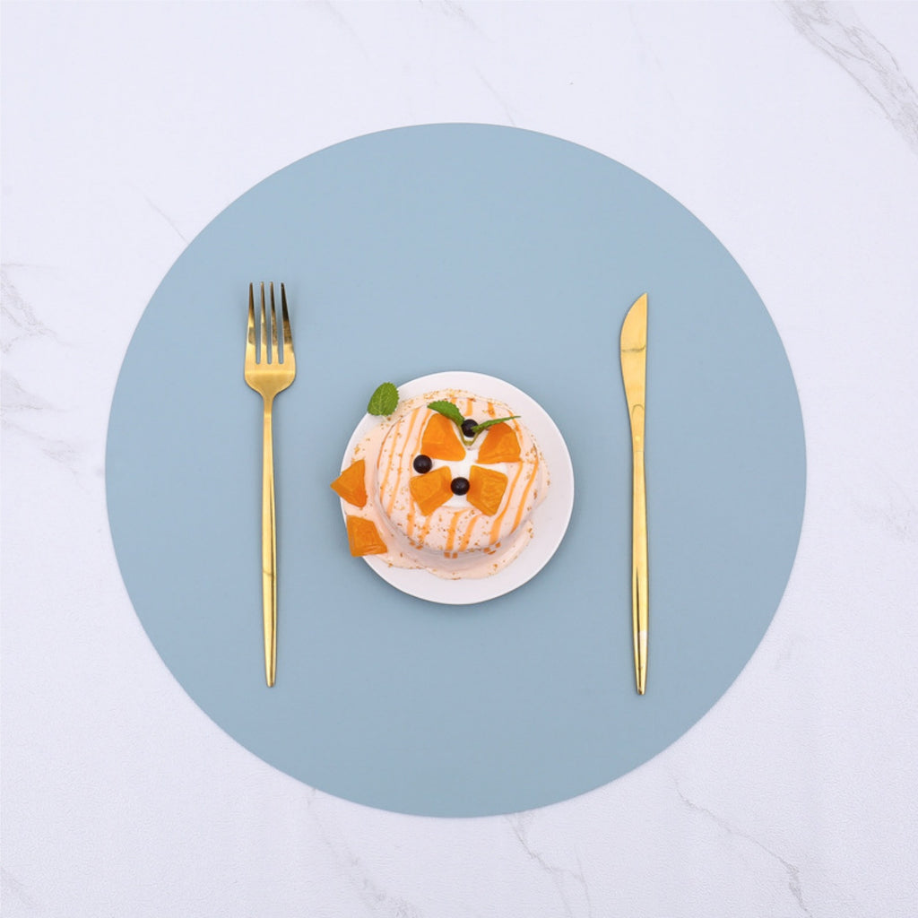 Round Minimalist Heat Insulated Placemat