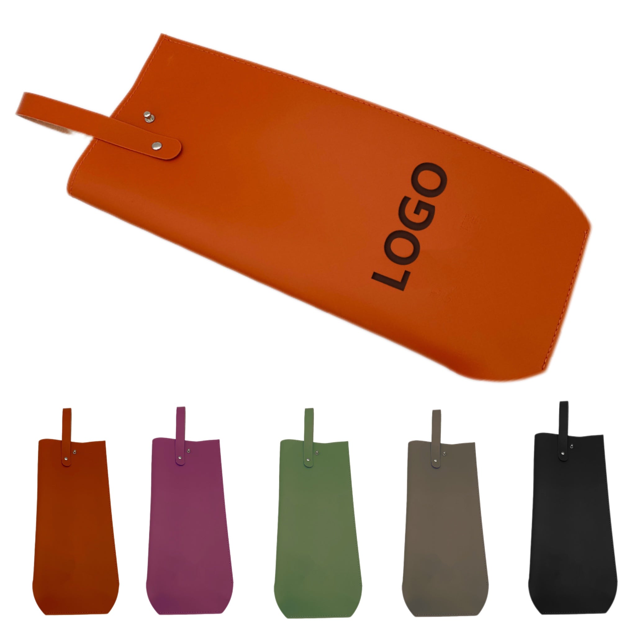 Leather Single-Bottle Wine Bag