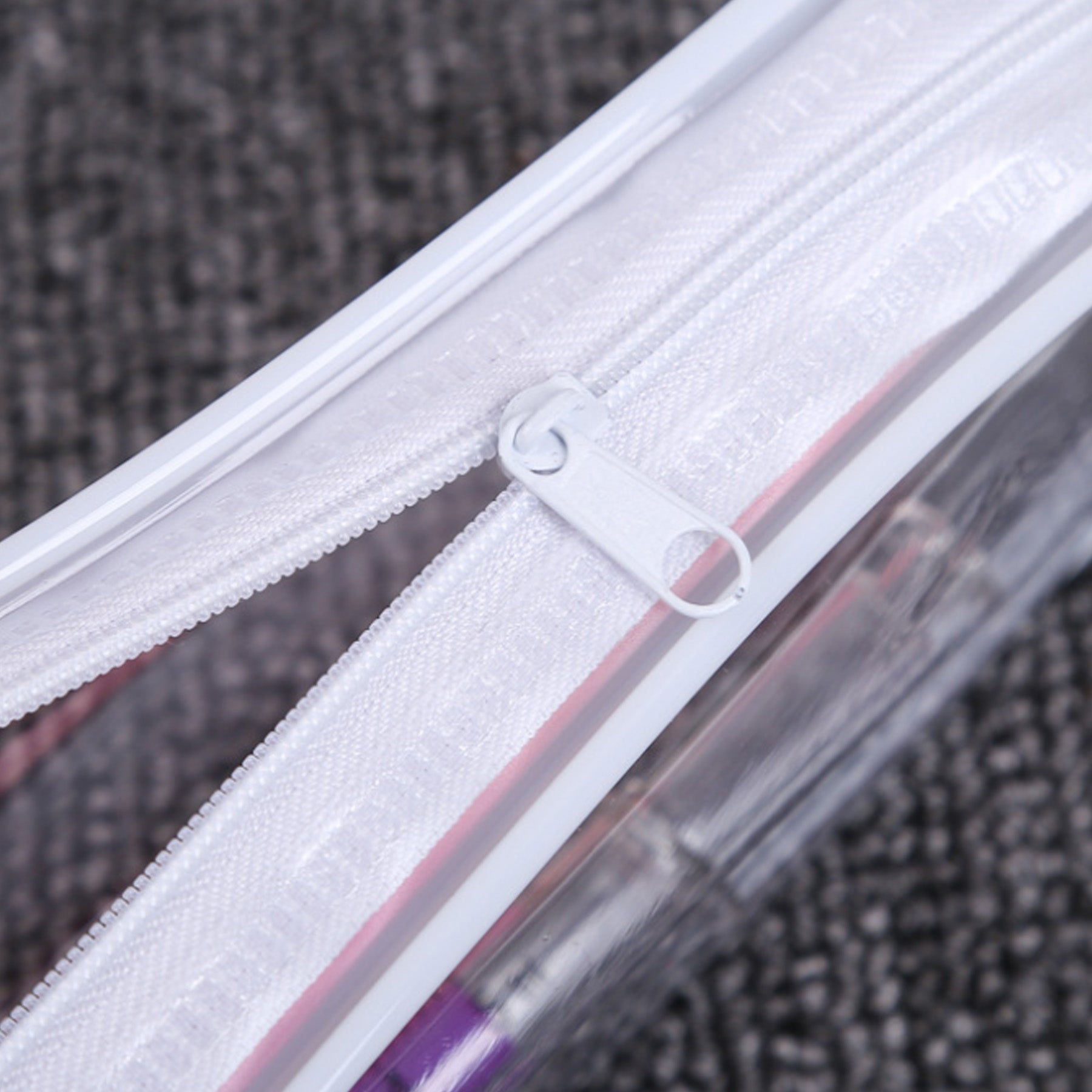 Pvc Stationery Bag Transparent Plastic Storage