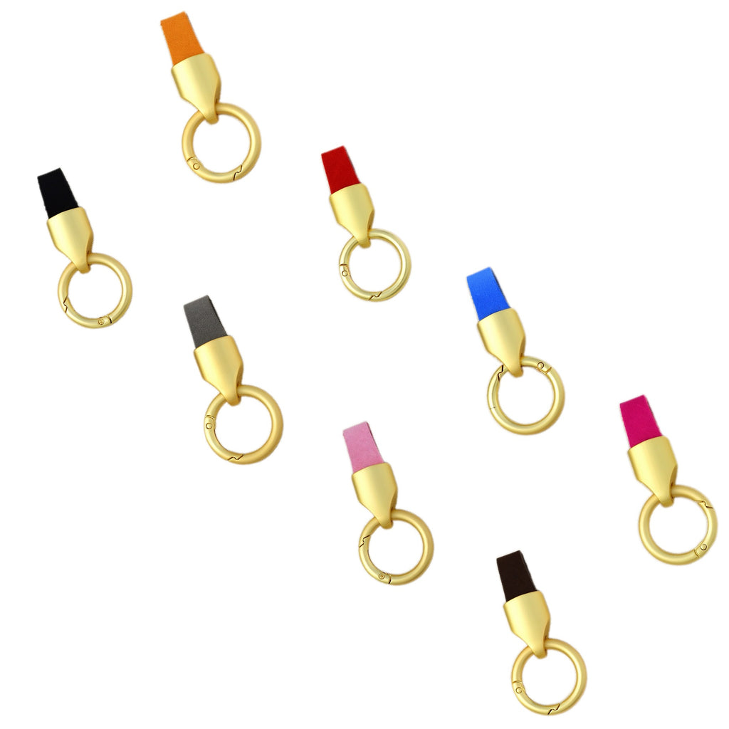 Matte Cowhide Keychain