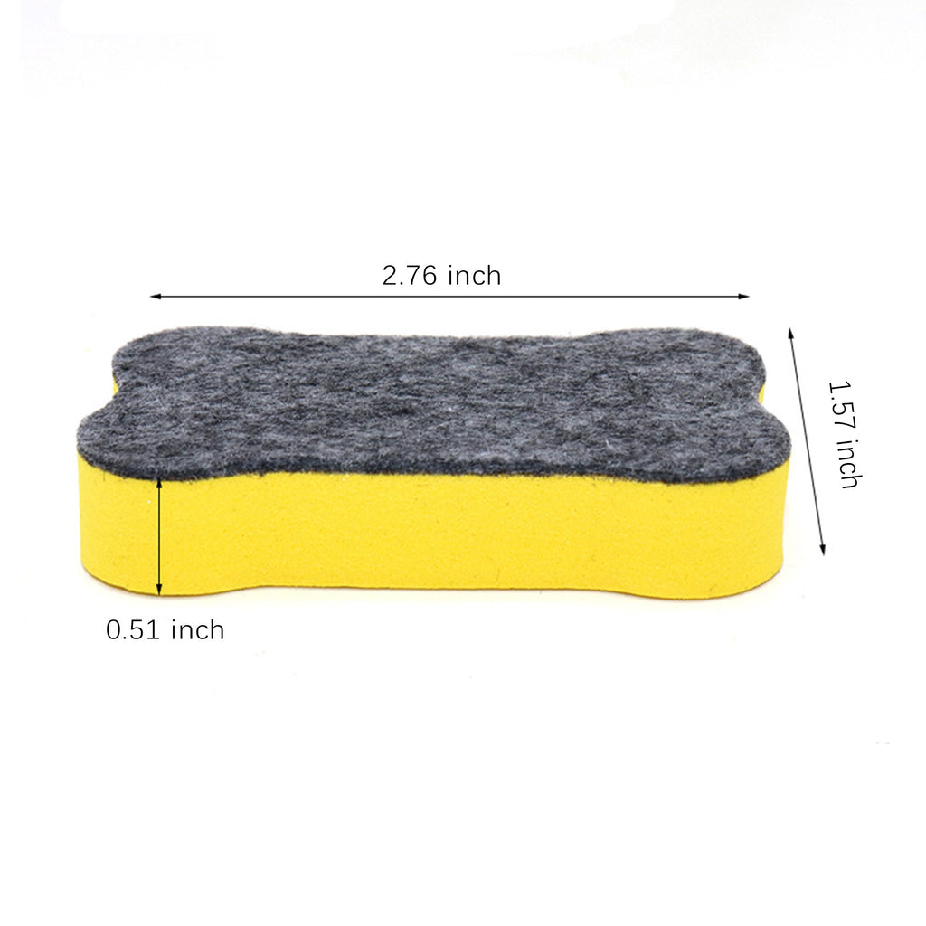Bone Shaped Magnetic Whiteboard Dry Erasers For School