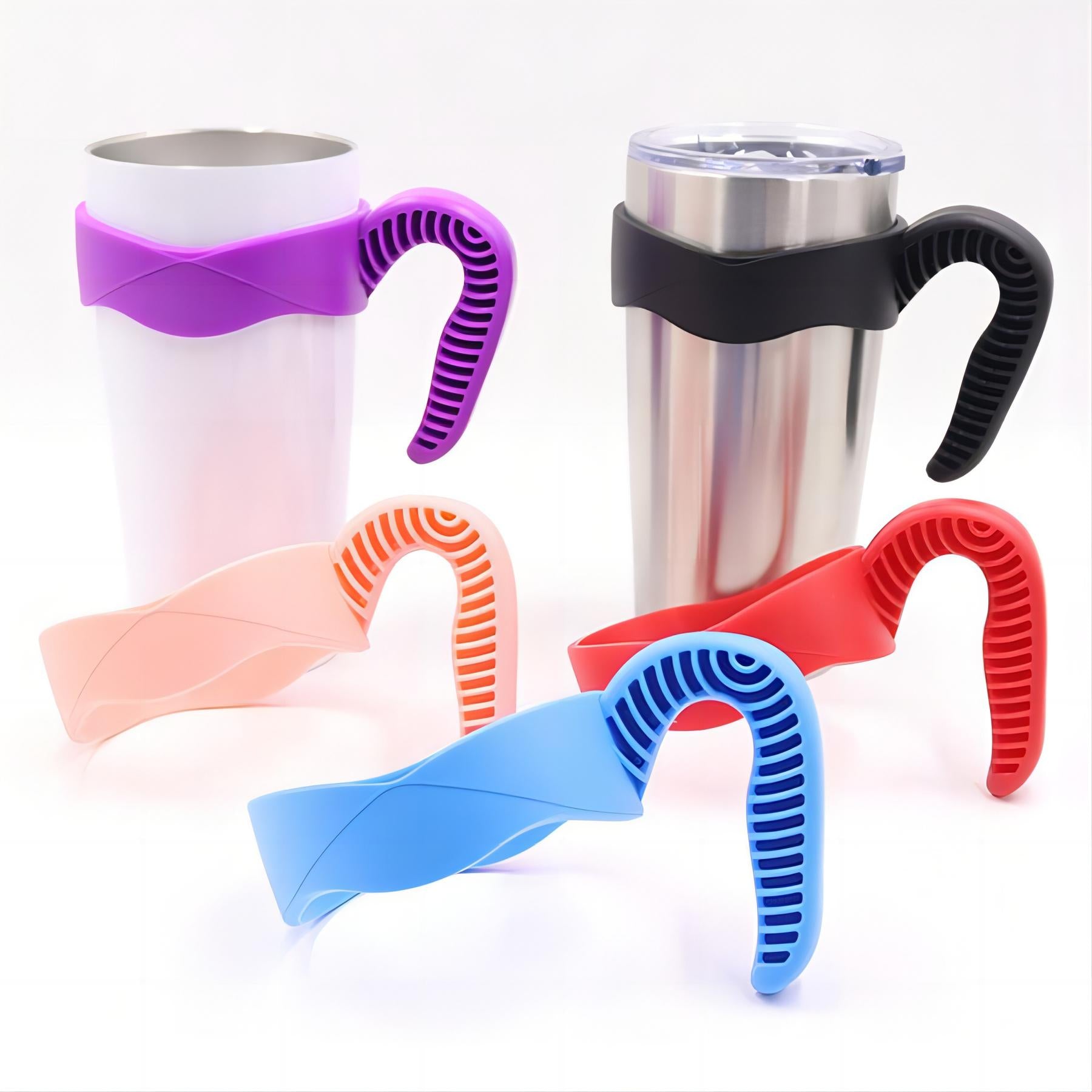 Non-Slip Handle For Tumblers
