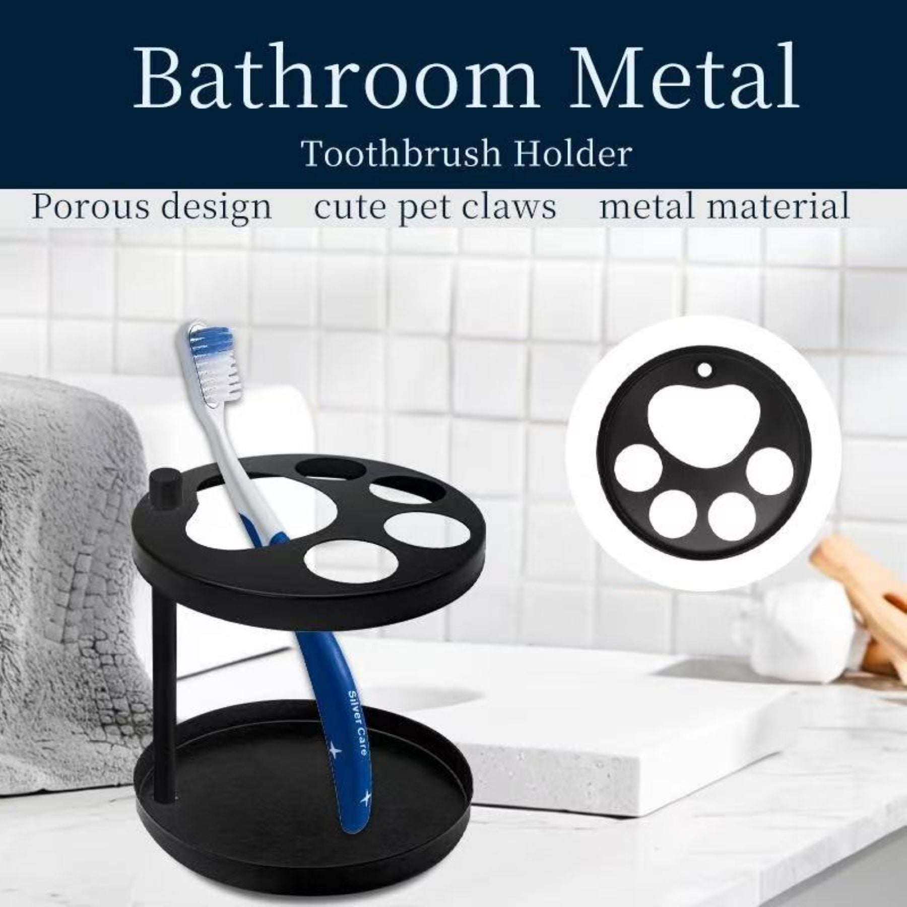 Stainless Steel Bathroom Storage Rack