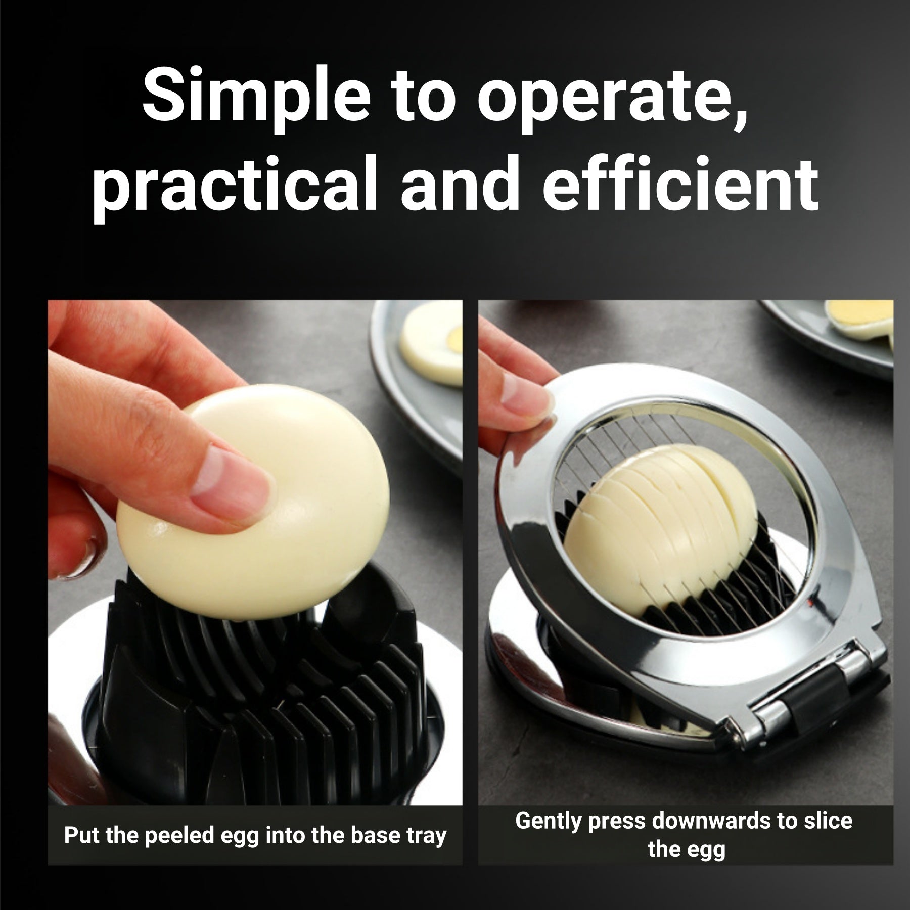 Slicer for Hard Boiled Egg