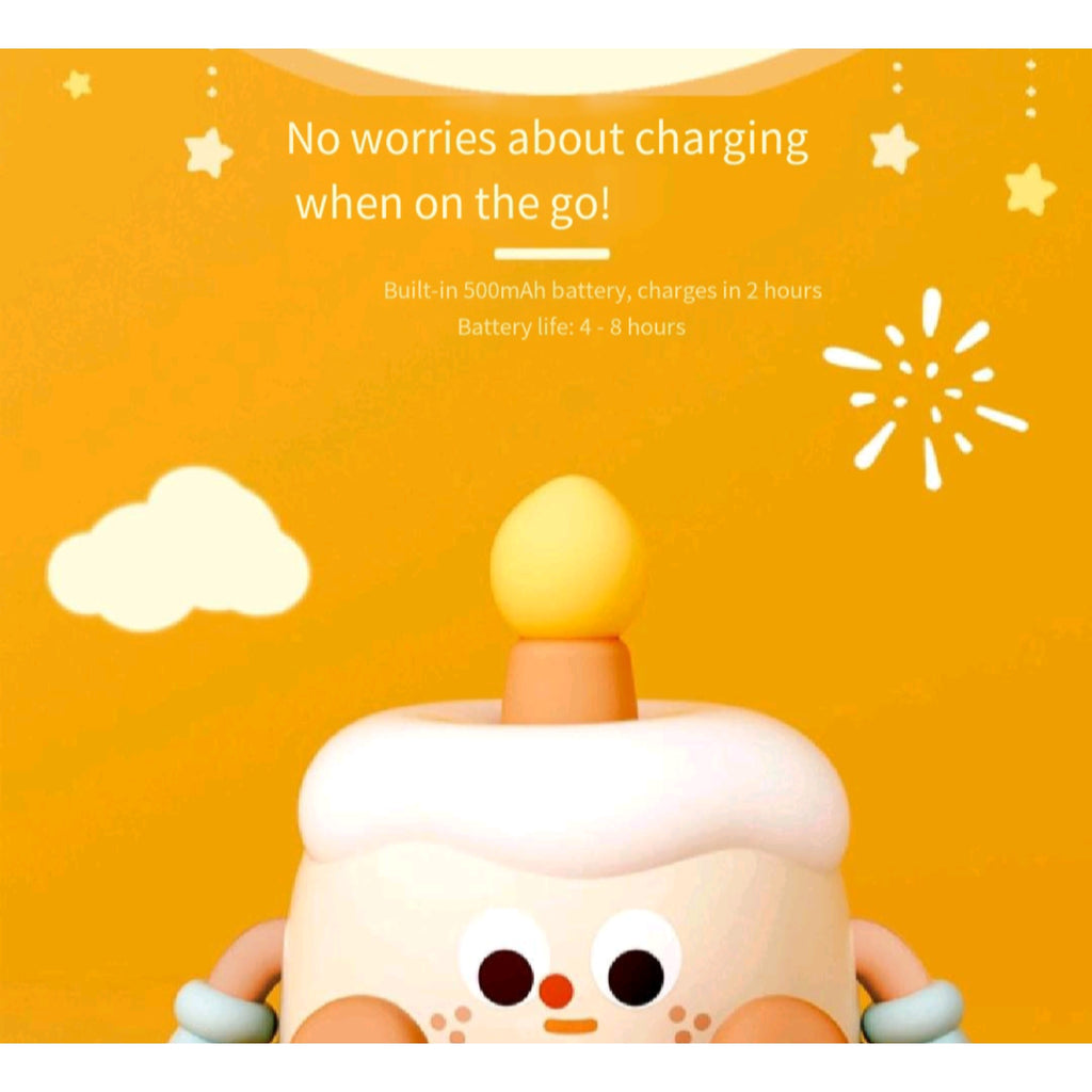 Cake Night Light Touch Sensor LED Gift Kids Cute