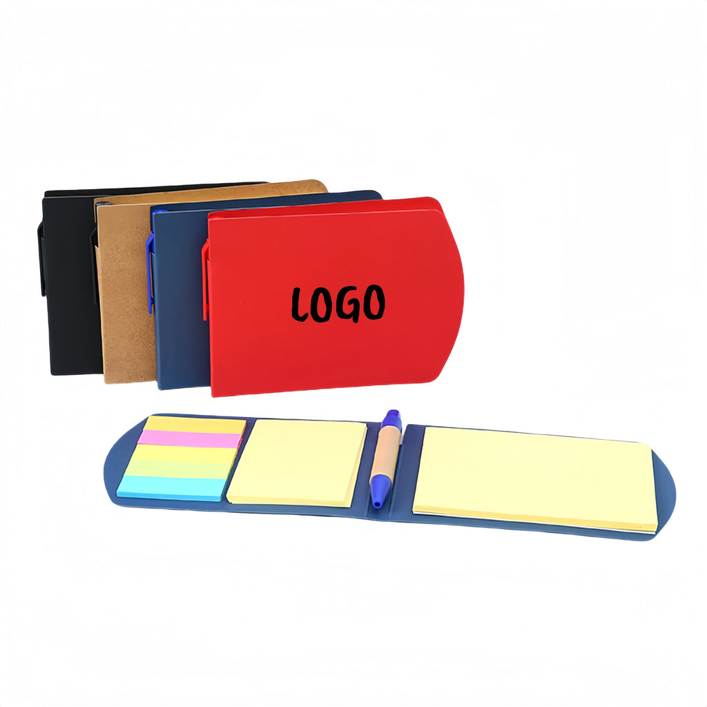 Sticky Flag Jotter Note Pad With Pen