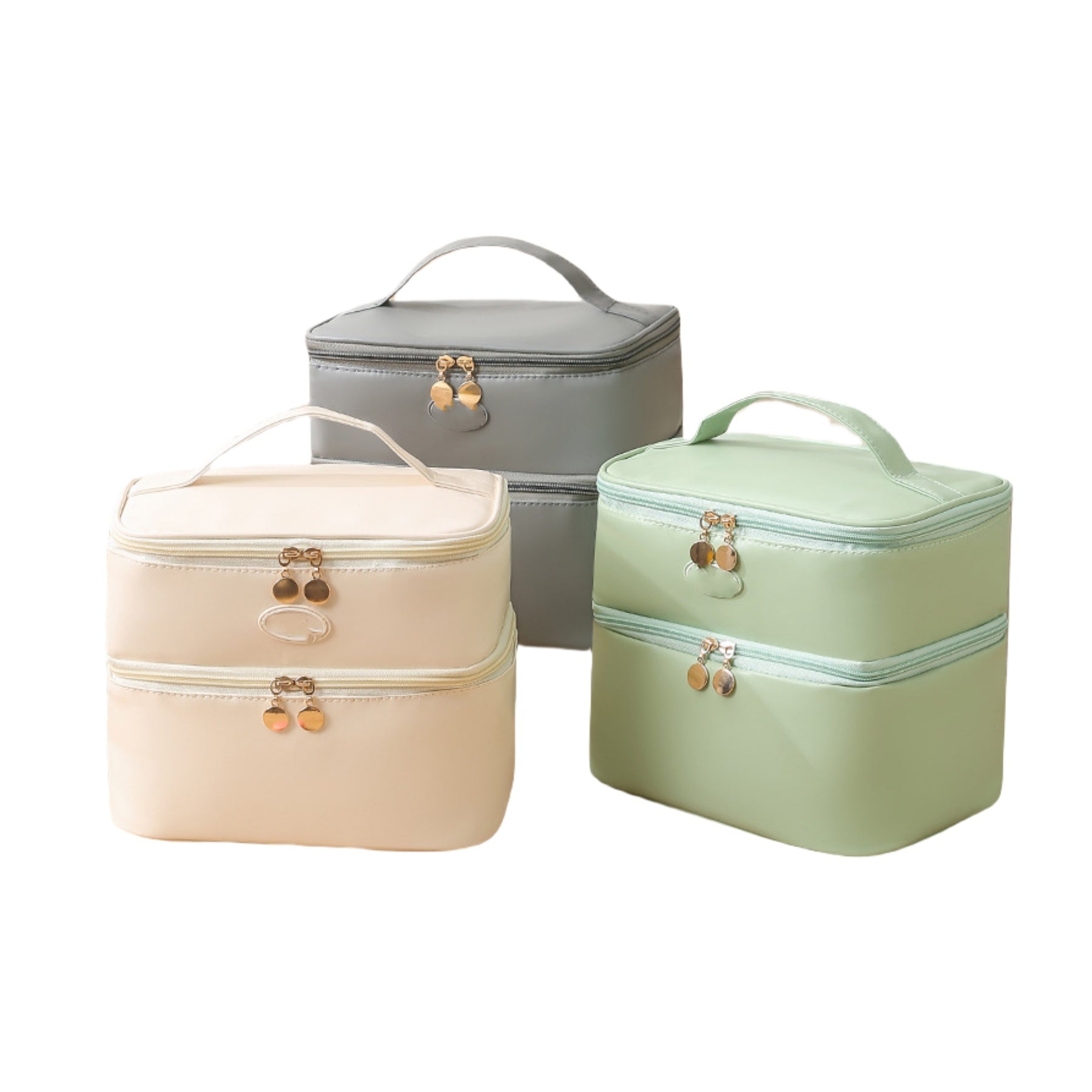 Double - Layer Insulated Lunch Bag